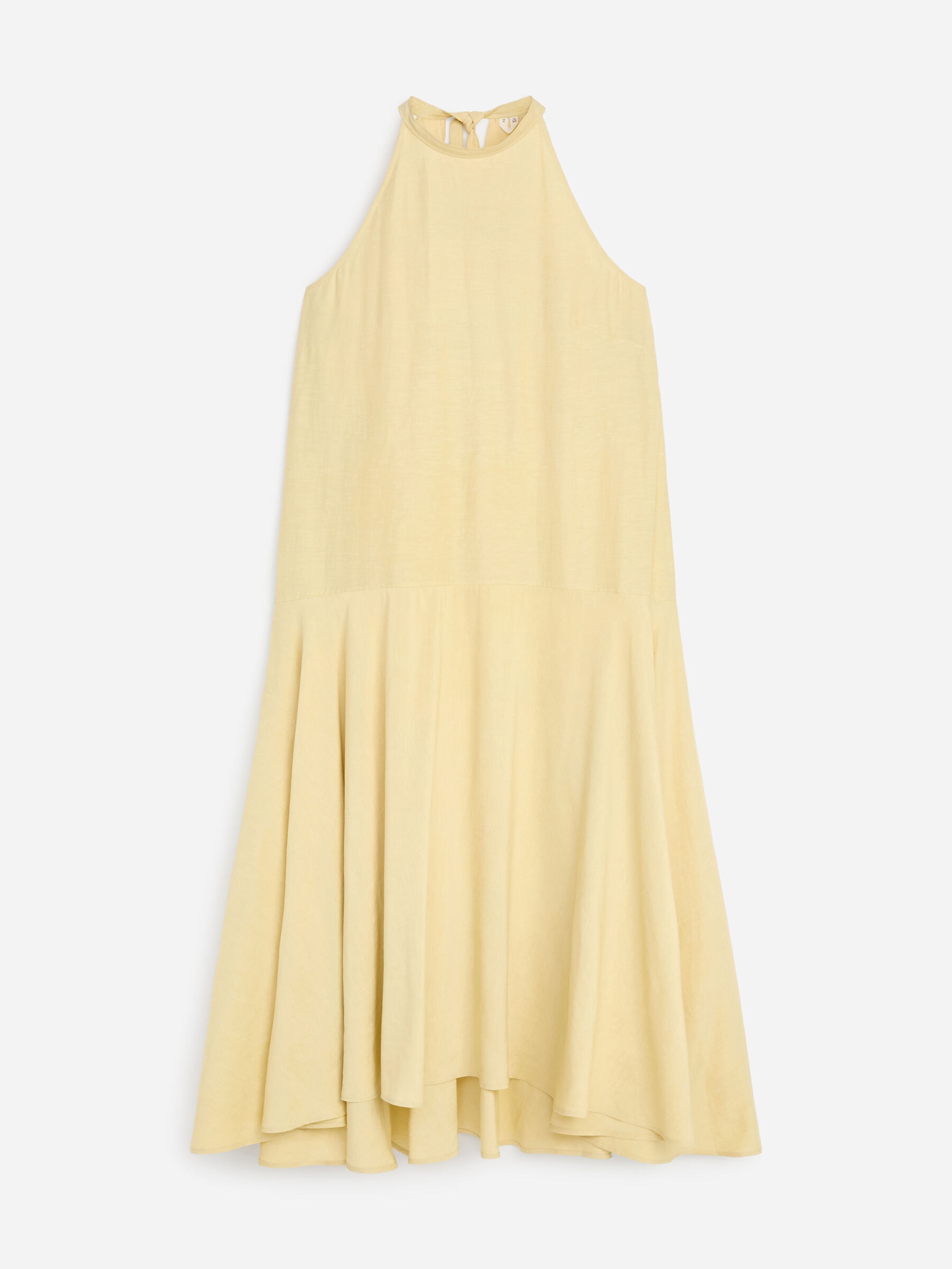 Neckholder-Kleid - Gelb - Regular Fit - Women - StillMedia/DescriptiveStillLife - 1