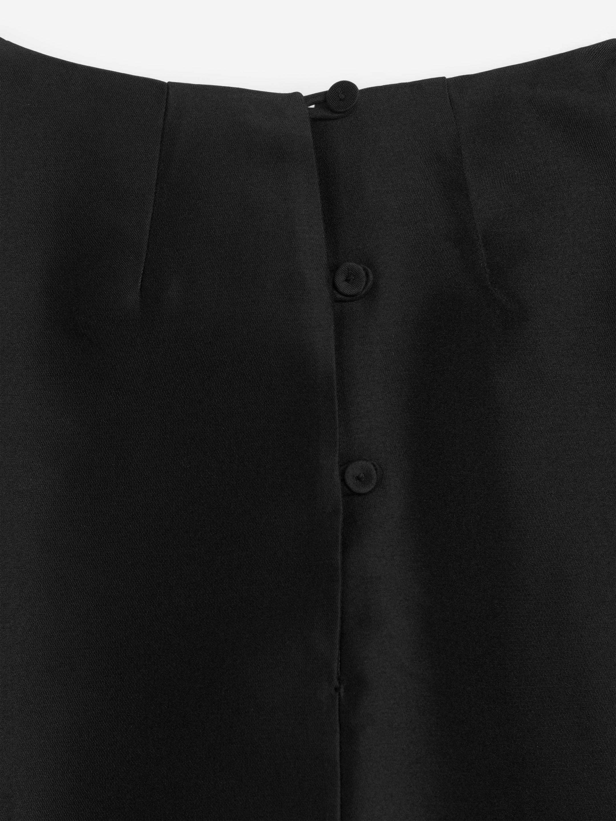 Robe cape courte - Noir - Regular fit - Femme - StillMedia/DescriptiveDetail - 2