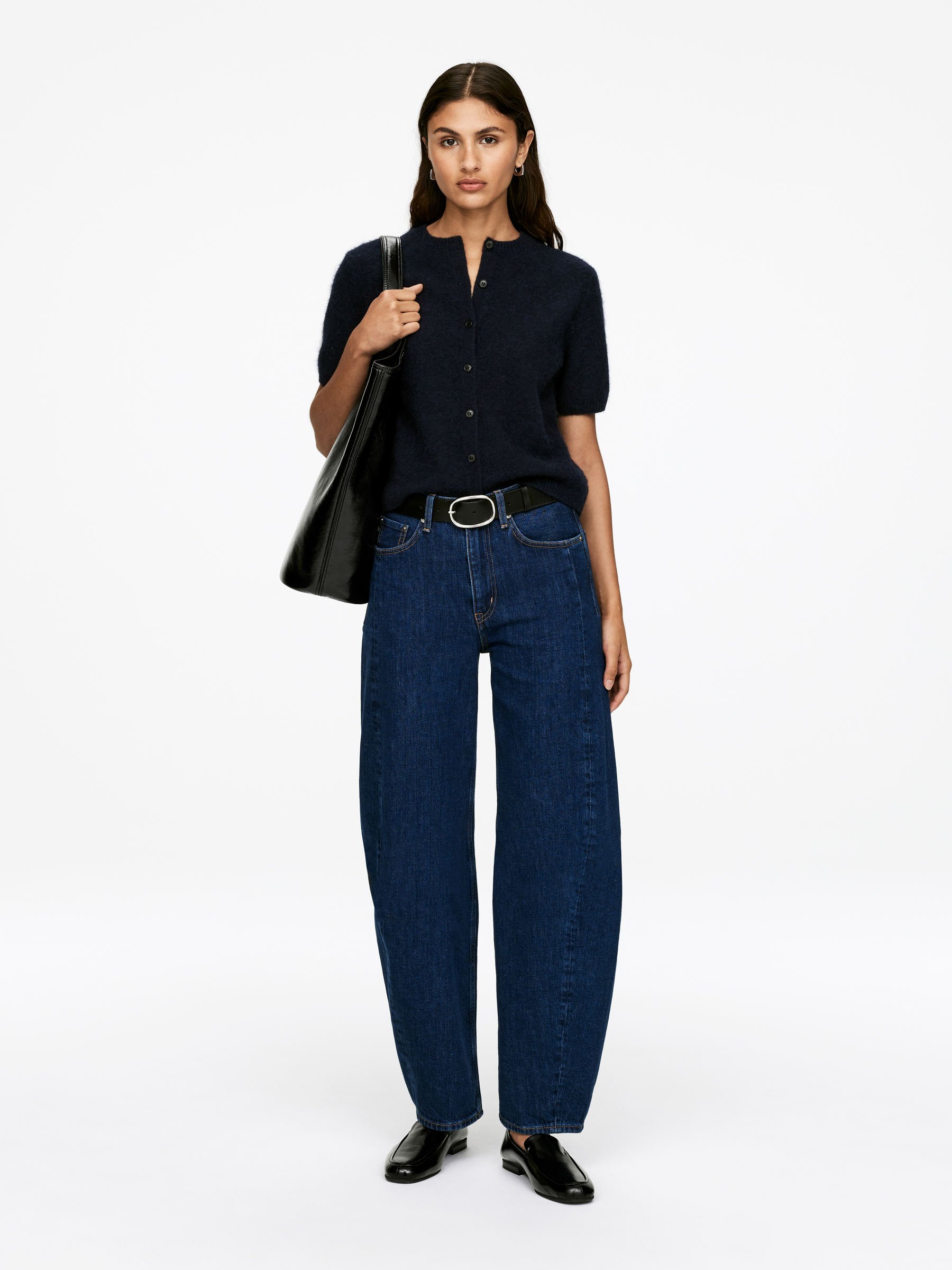 Lacquered Leather Loafers - Black - Women - StillMedia/Lookbook - 8