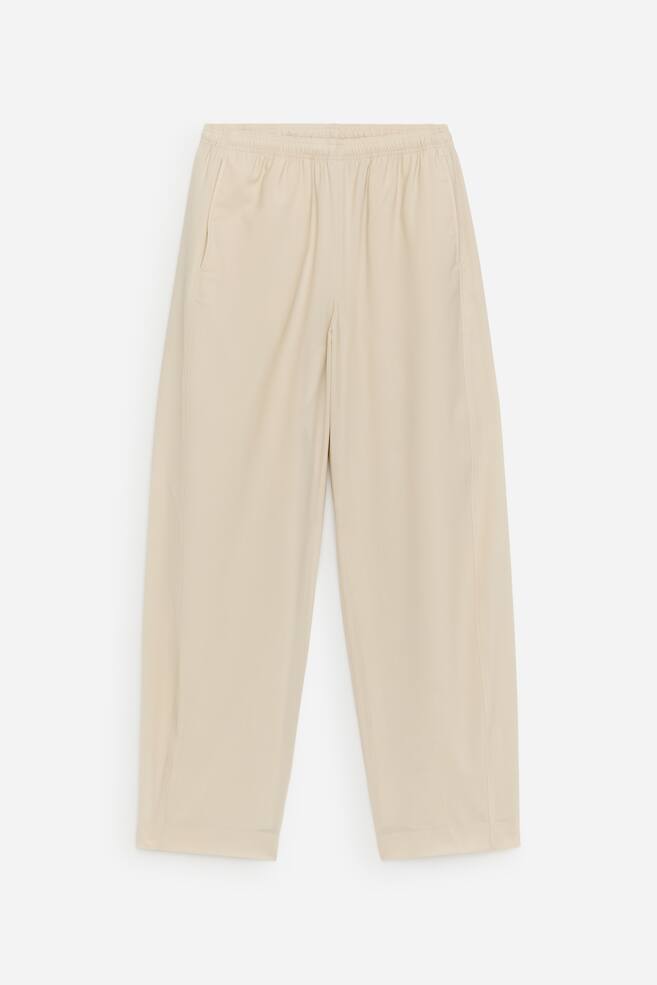 Pantalones holgados - Beige claro - 1