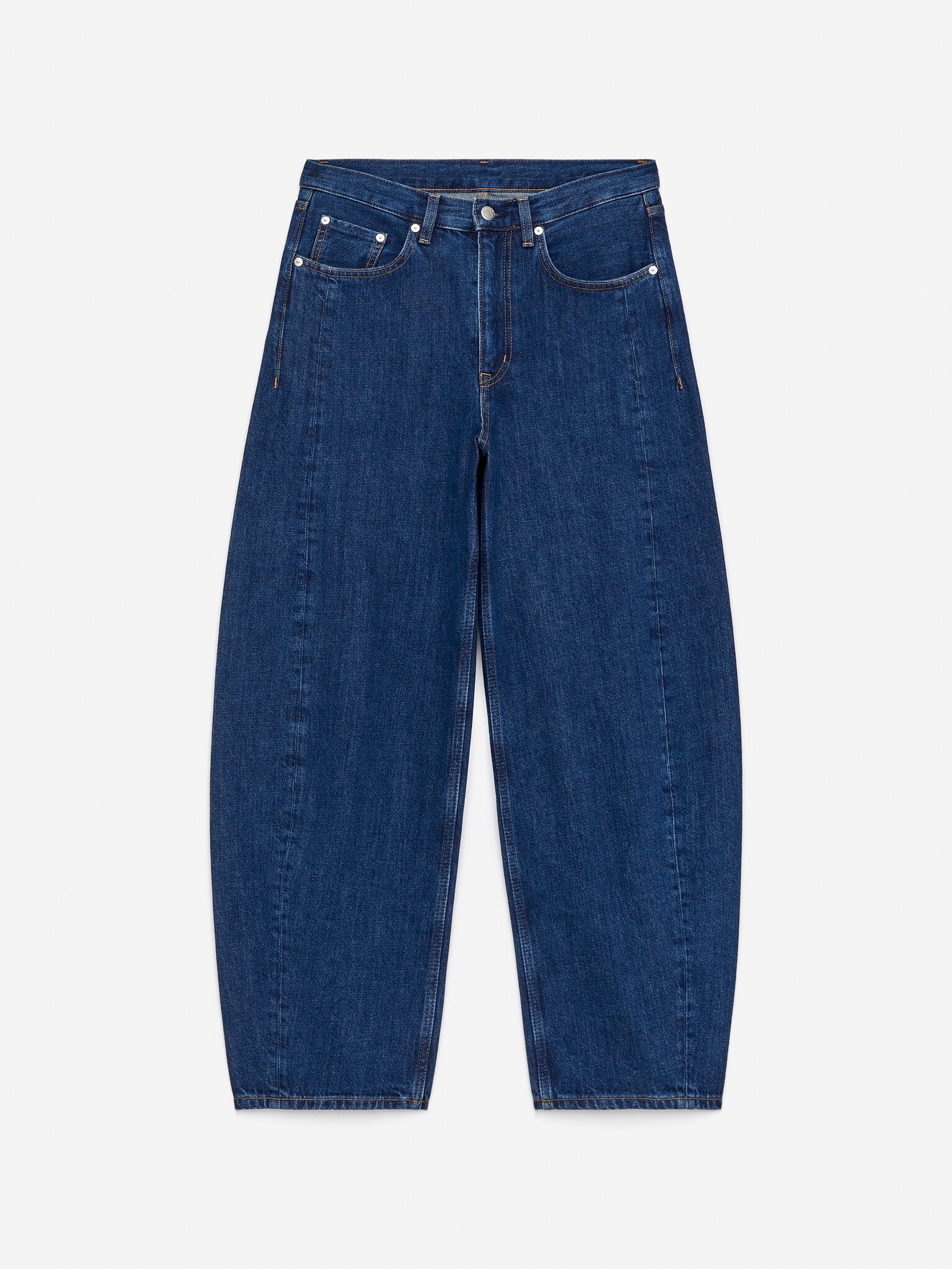Jean barrel BLOOM - Bleu/Blanc/Noir - 2