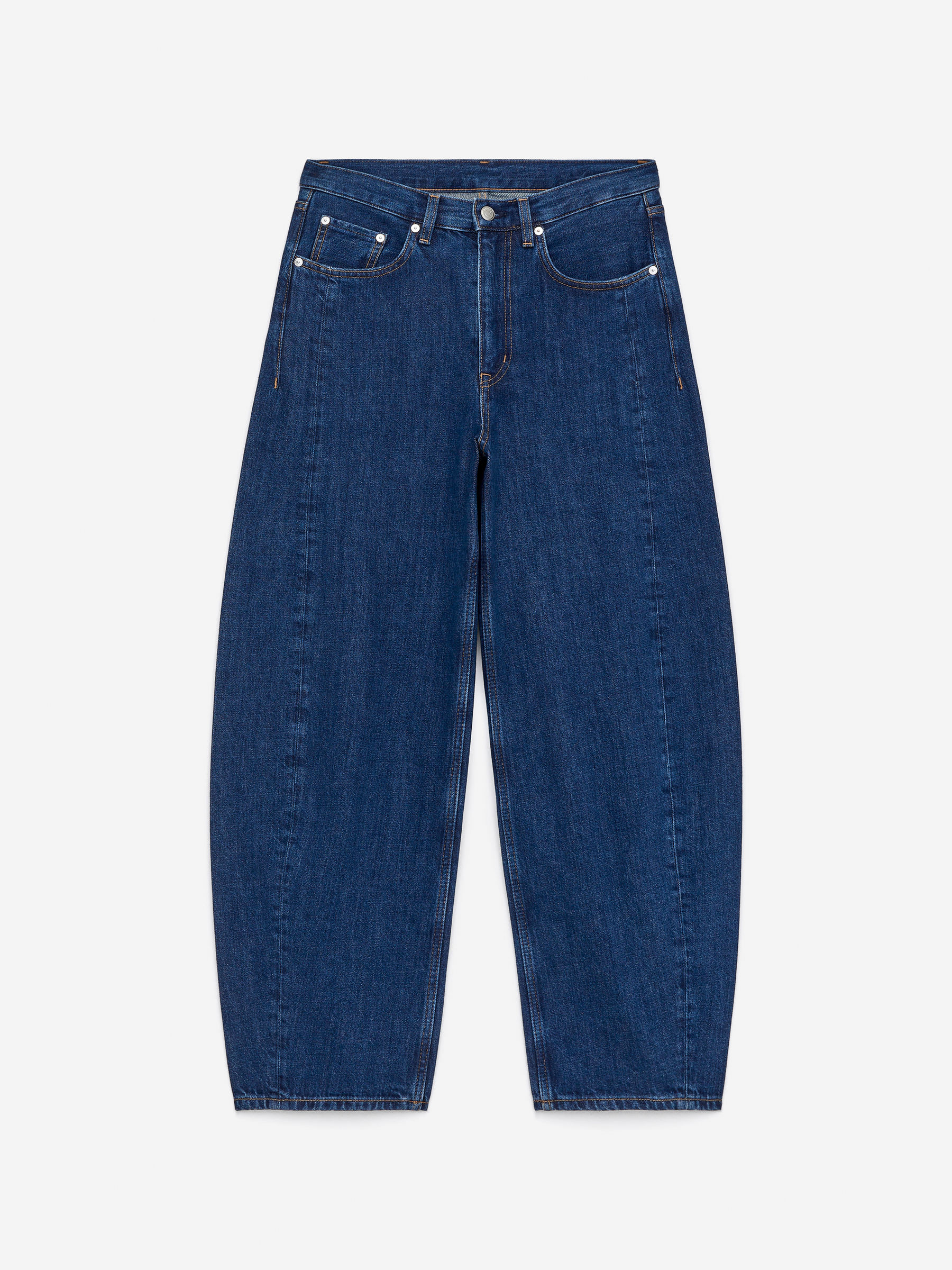 BLOOM Barrel Jeans-#2E3036-16812