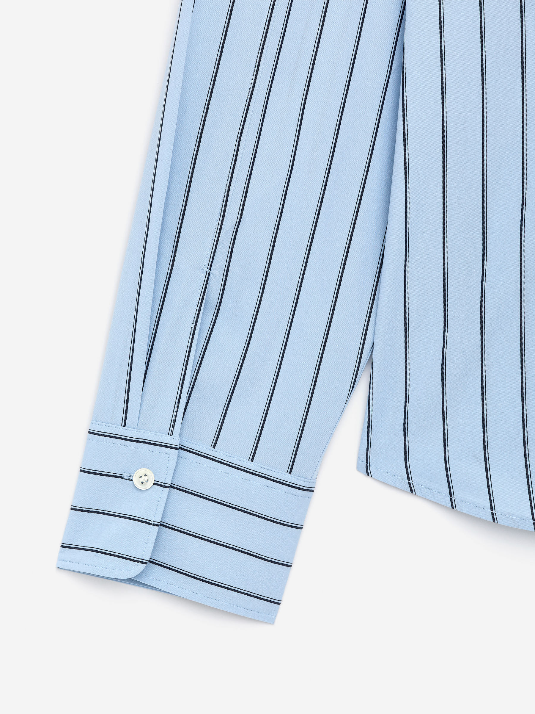 Wrap Shirt - Blue/Striped - Slim fit - Women - StillMedia/DescriptiveDetail - 2