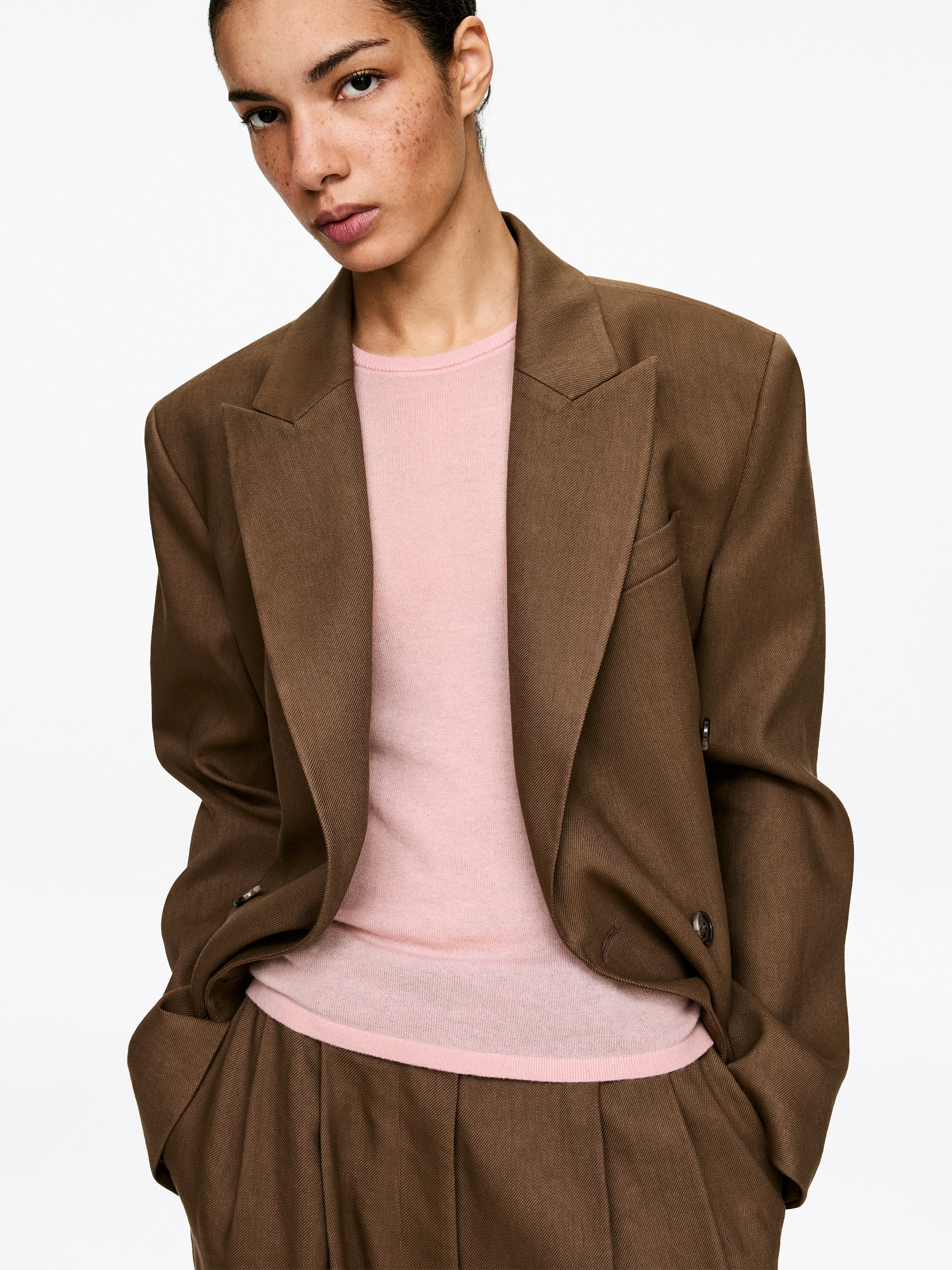 Tröja i ren kashmir - Rosa - Regular fit - Women - StillMedia/Lookbook - 6