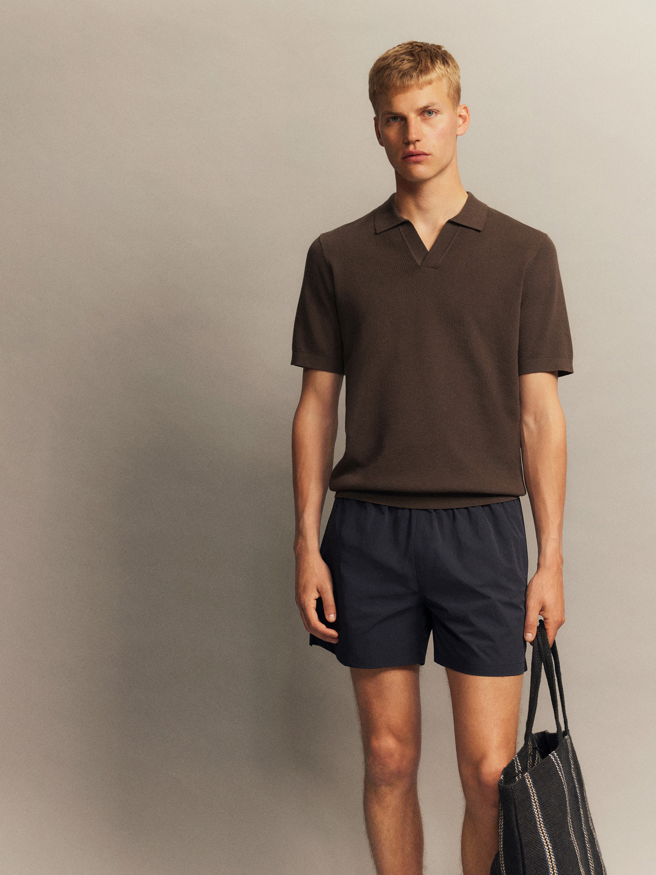 Badeshorts - Dunkelblau - Regular Fit - Men - StillMedia/Lookbook - 1
