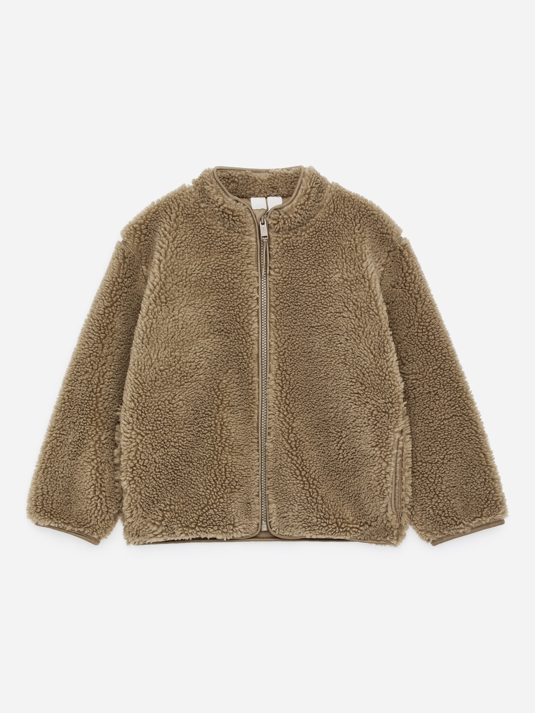 Pile Jacket-#91856F-17817