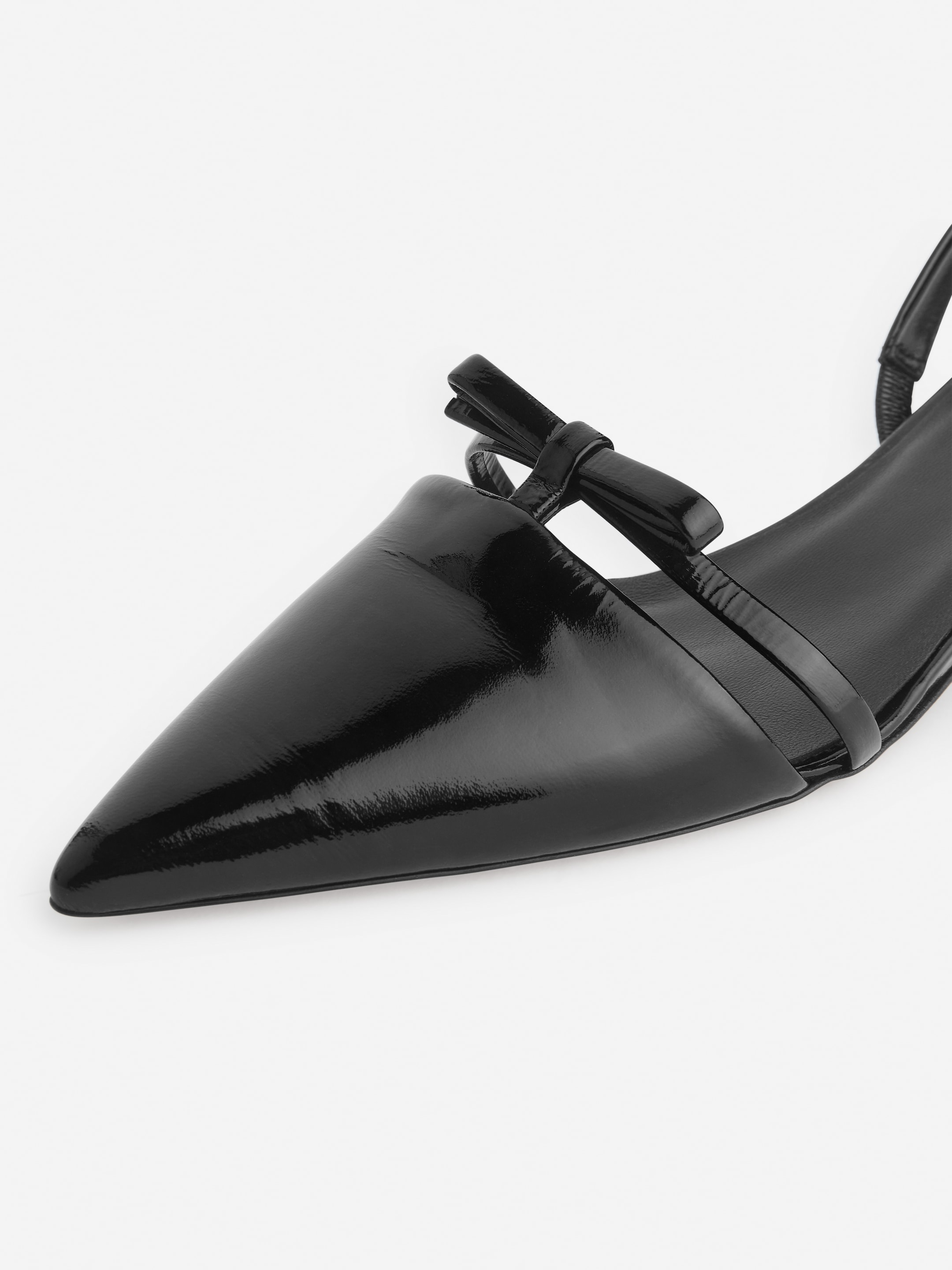 View larger image: Slingback Leather Pumps - Black - Ladies | H&M GB 5