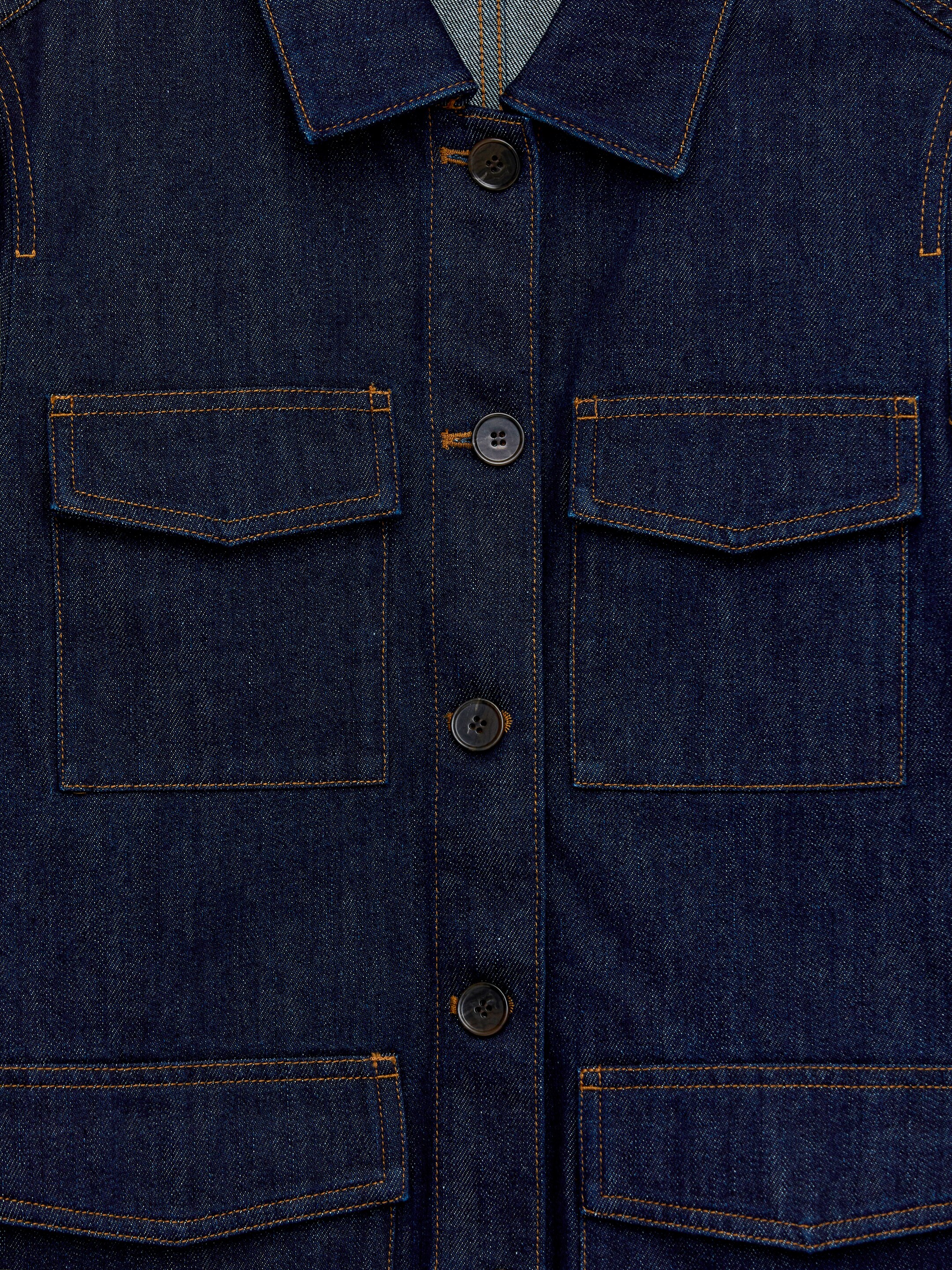 Ver imagem maior: Camisa-casaco de ganga - Azul escuro - SENHORA | H&M PT 2