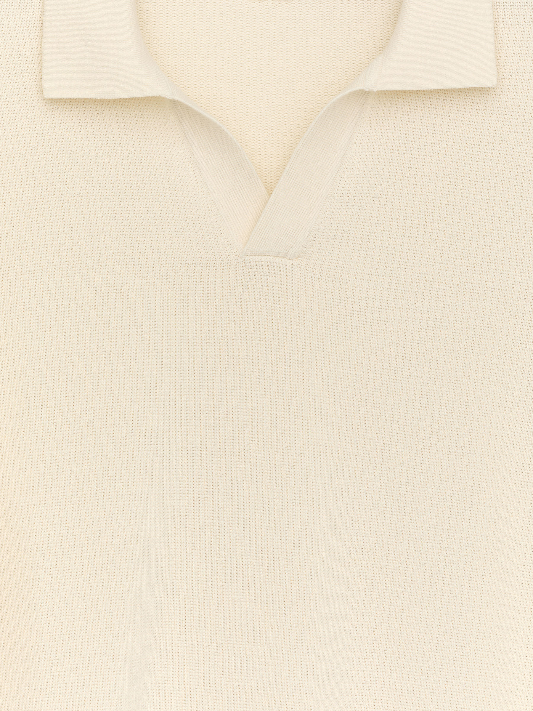 Textured Polo Shirt - Off White - Regular fit - Men - StillMedia/DescriptiveDetail - 2