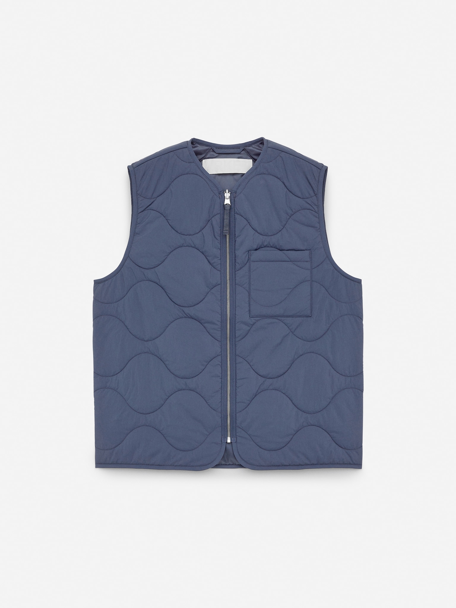 2-in-1 Quilted Liner Vest - Blue/Khaki Green/Black/Reddish Brown/Dark Blue/Green