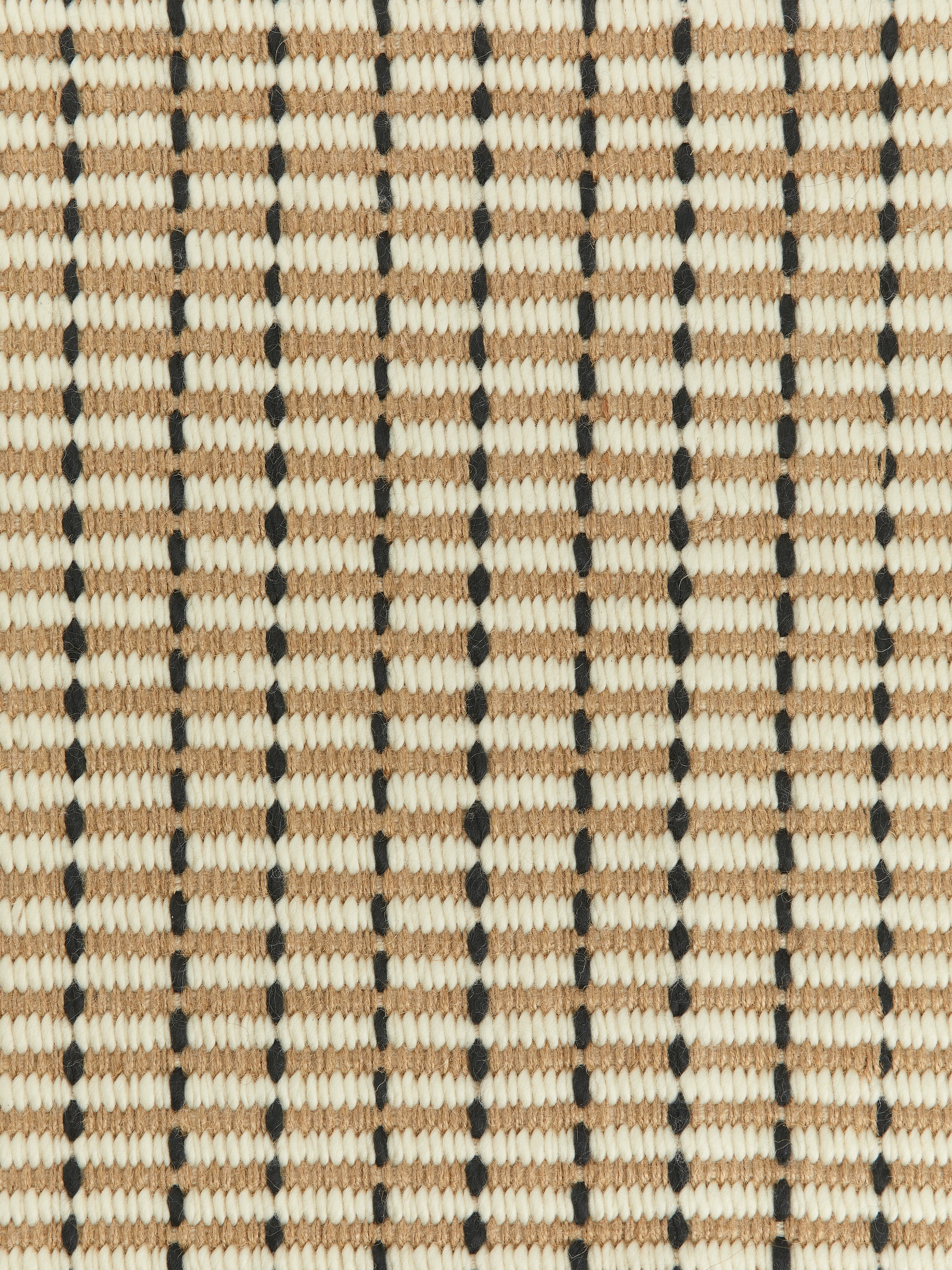 Matta i jute och ull 70 x 185 cm - Beige/svart/off white - Homeware - StillMedia/DescriptiveDetail - 1