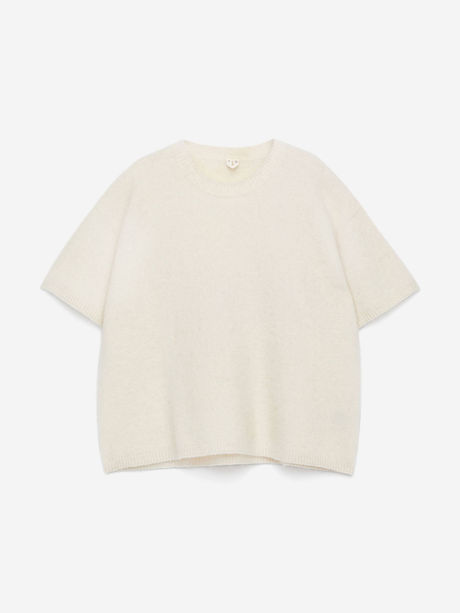 Alpaca-Wool Blend Jumper - Off White - Loose fit - Women - StillMedia/DescriptiveStillLife - 2