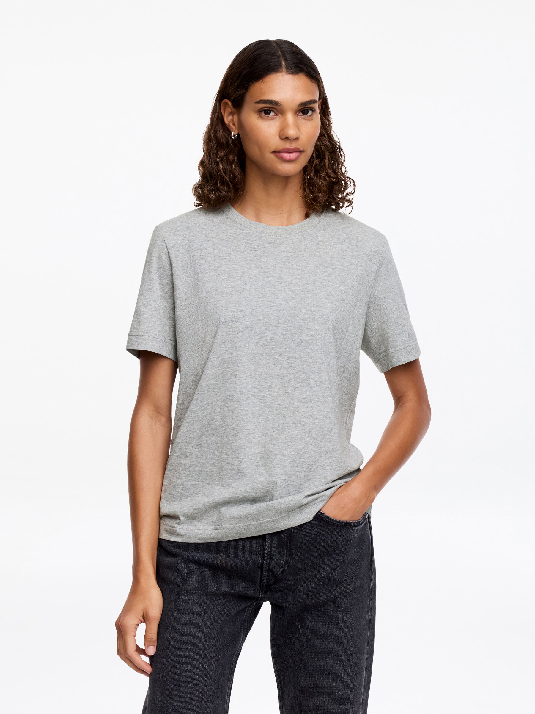 Signature Short-Sleeve T-Shirt-#8F8C8E-84