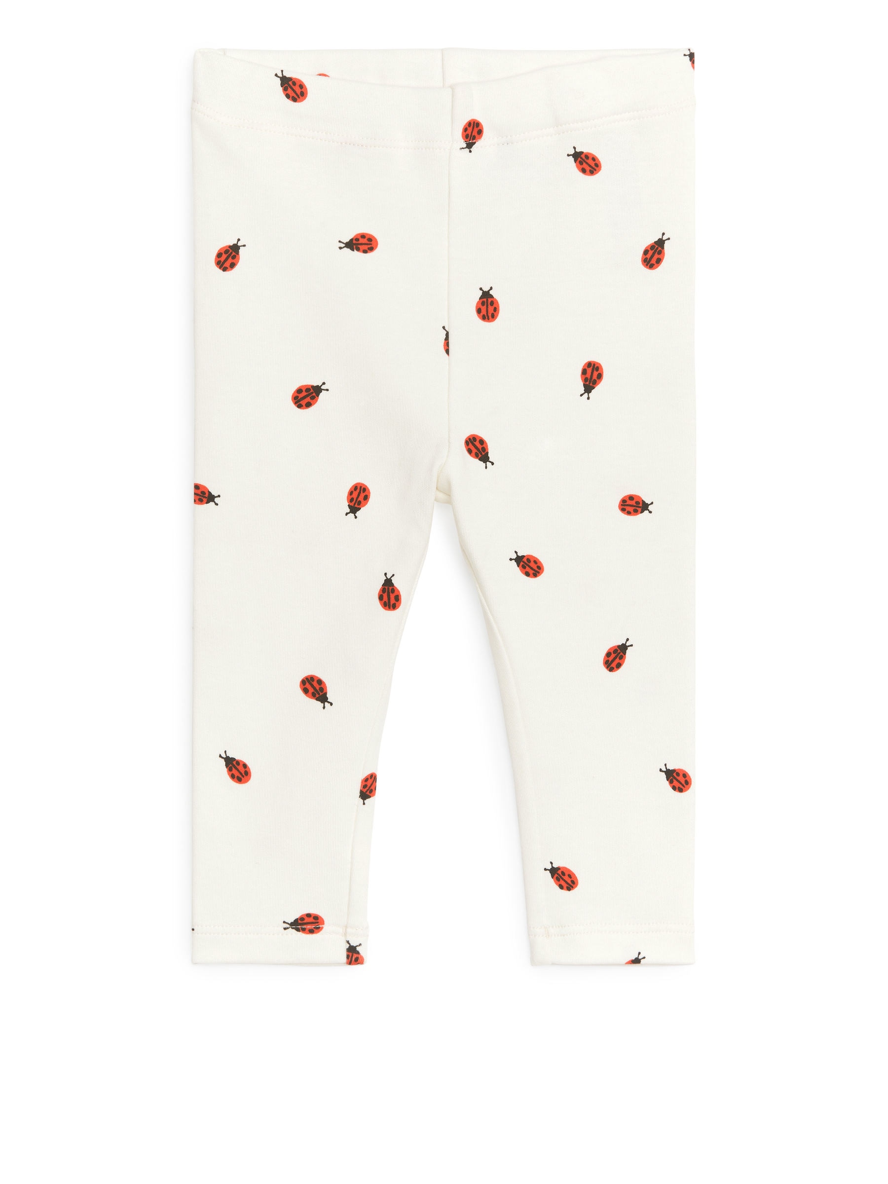 Jersey Leggings - Off White/Ladybirds - Children - StillMedia/DescriptiveStillLife - 3