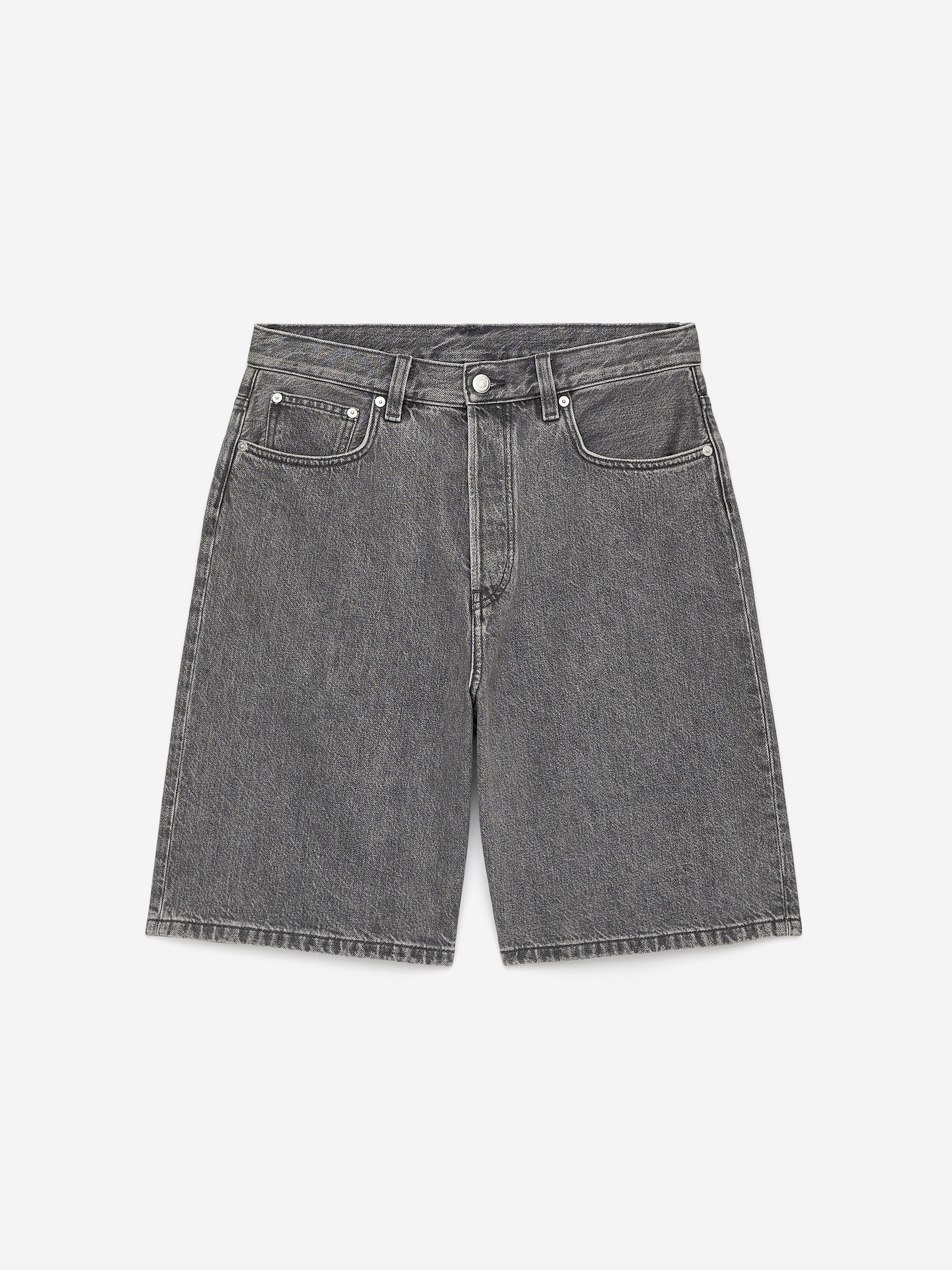 Ver imagem maior: Calções de ganga descontraídos - Cinzento - HOMEM | H&M PT 5