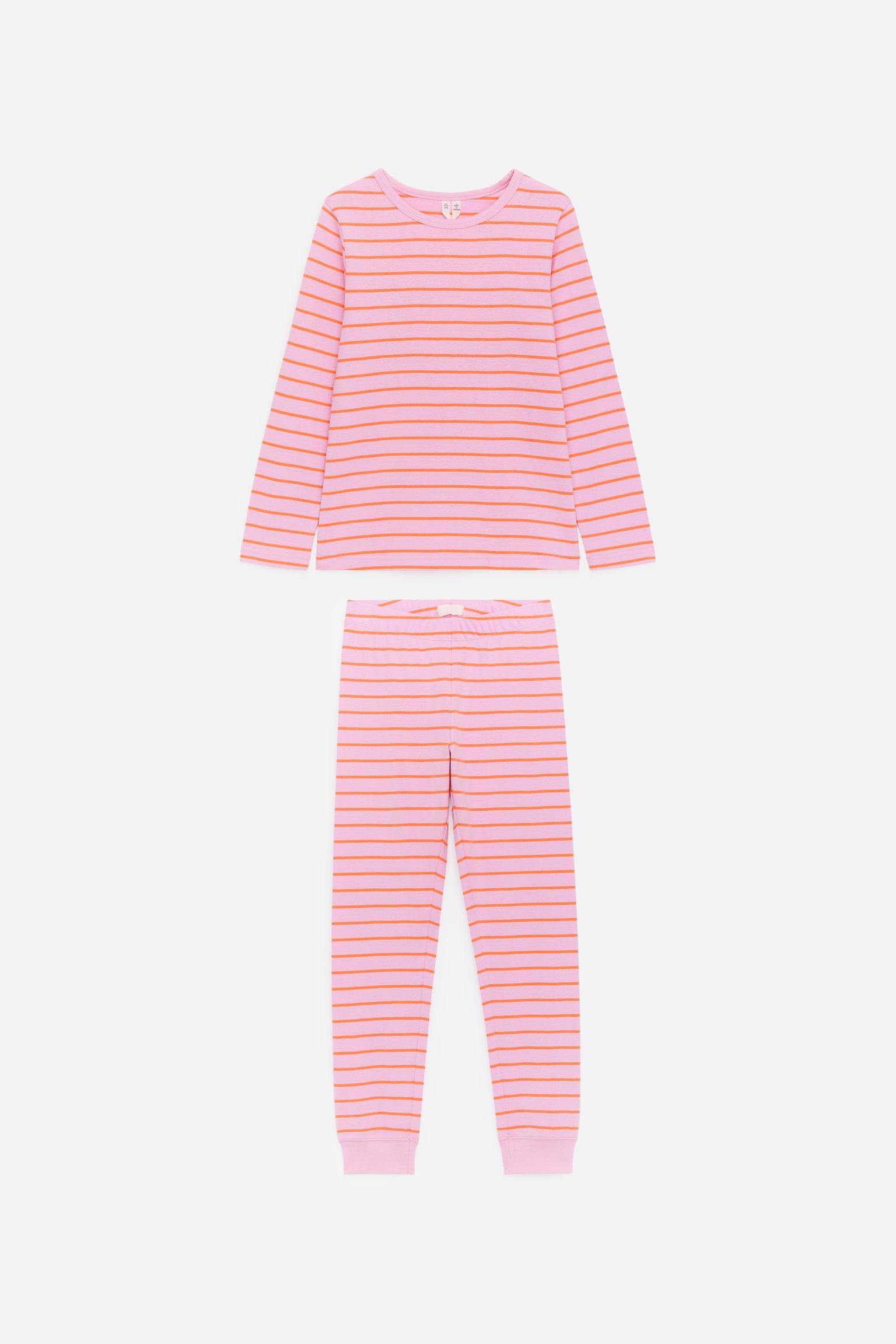 Jersey Pyjama Set - Pink/Orange/Blue/Orange/Blue/White/Eggshell/Dark Green/Lilac/Foxes/Pink/Hearts/Off White/Stars