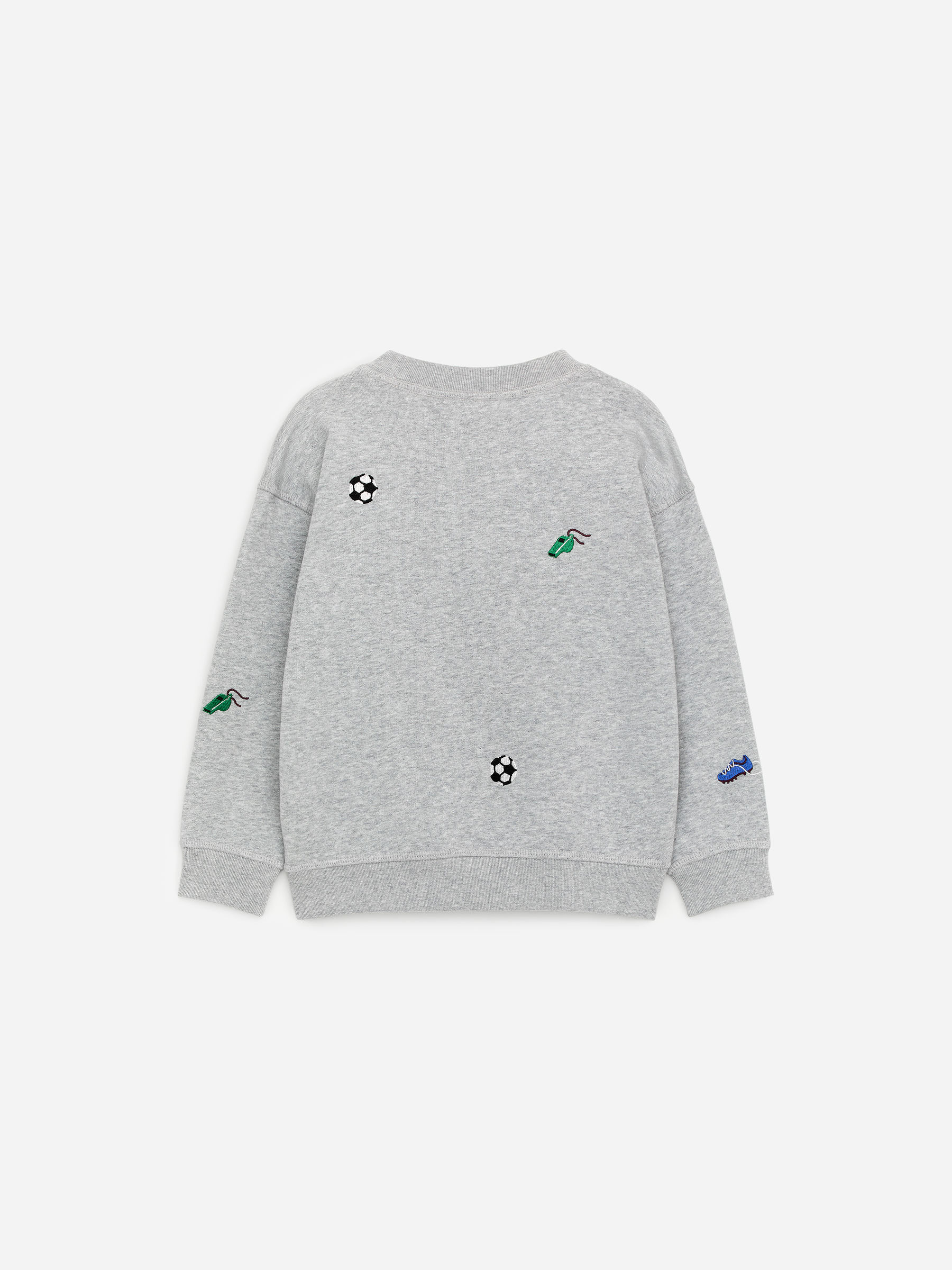 Embroidered Sweatshirt - Grey - Regular fit - Children - StillMedia/DescriptiveStillLife - 2