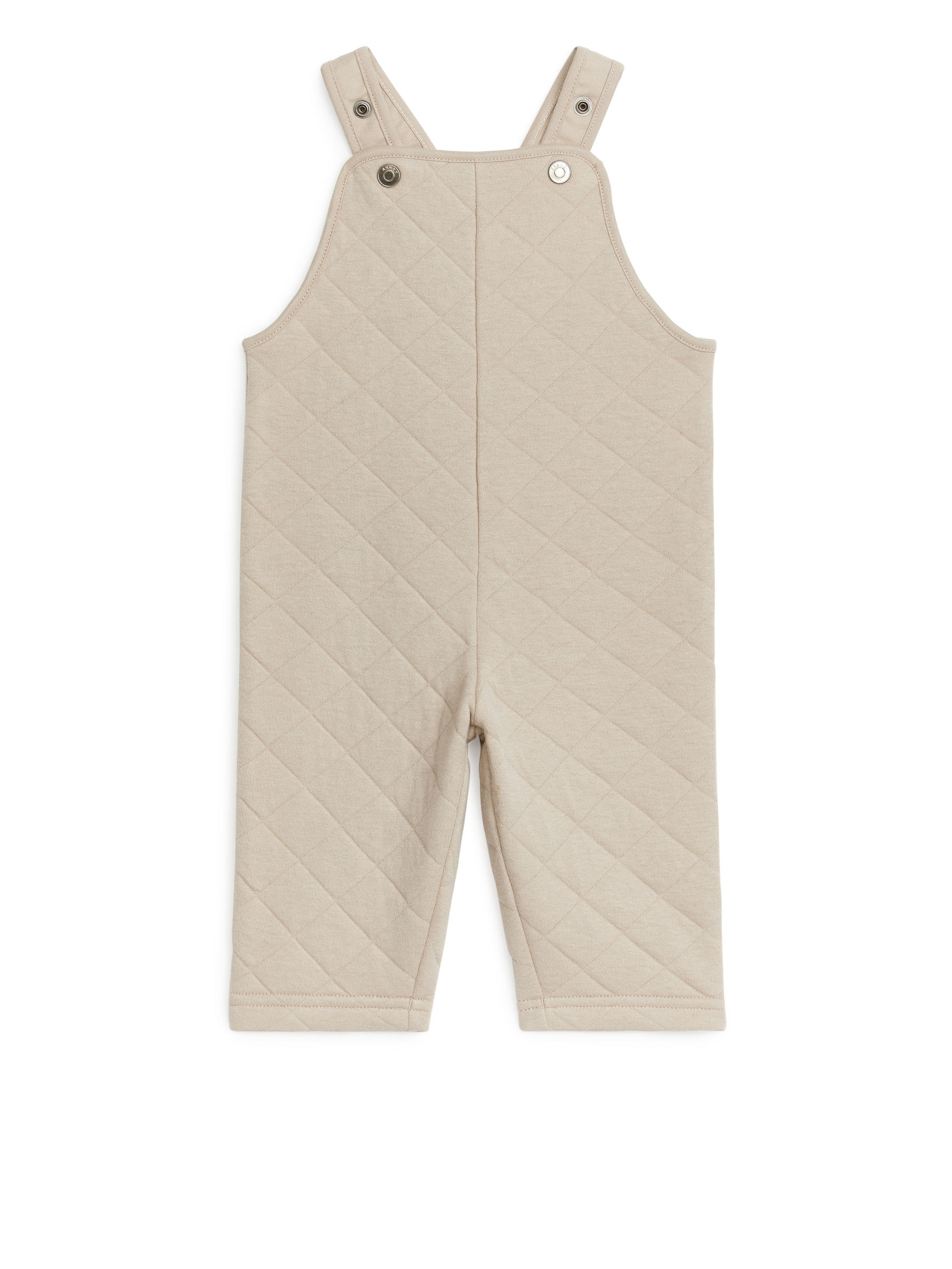 Gesteppte Latzhose - Beige - Regular Fit - Kinder - StillMedia/DescriptiveStillLife - 3