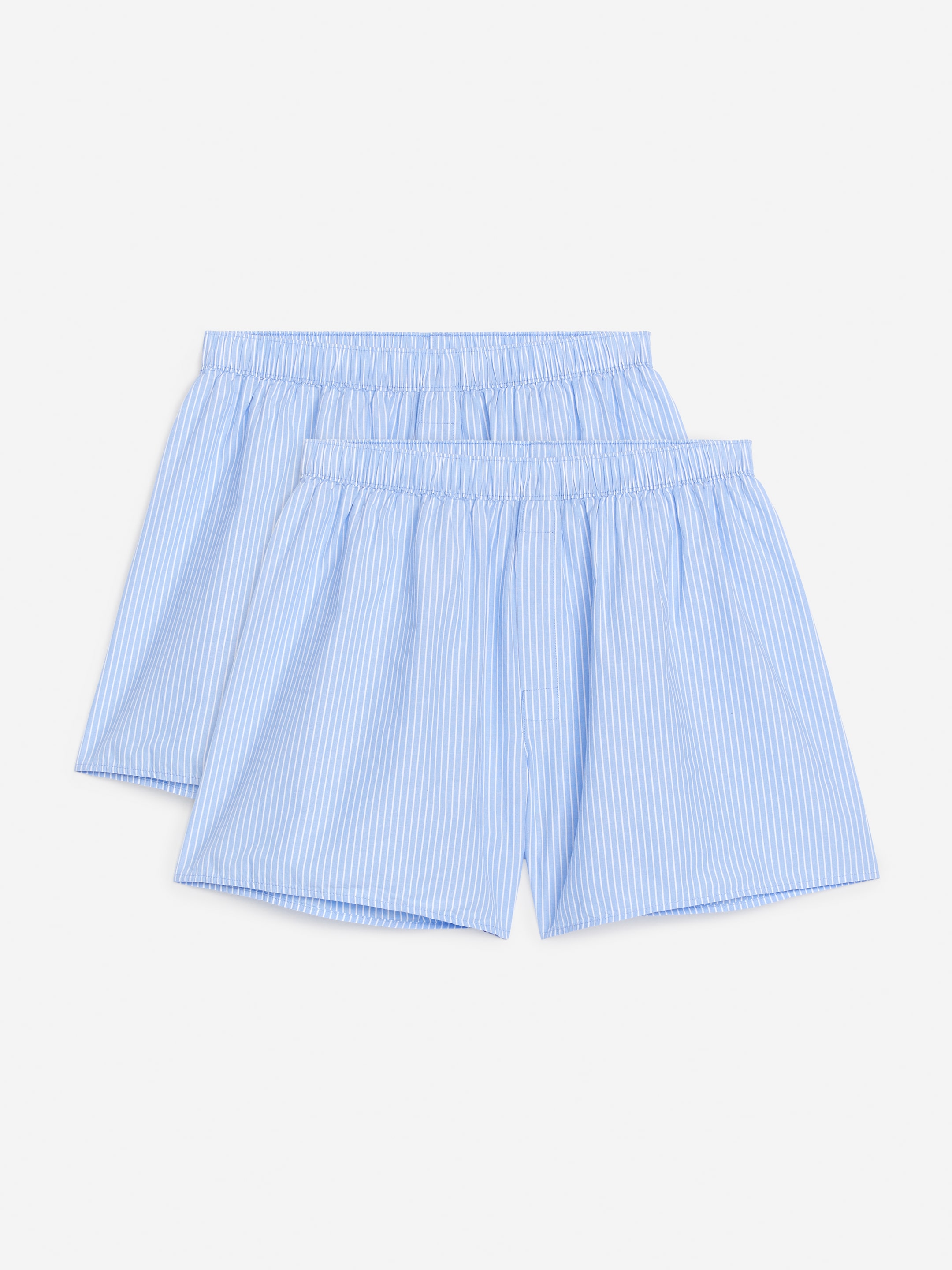 Woven Boxers, Set of 2-White-12771