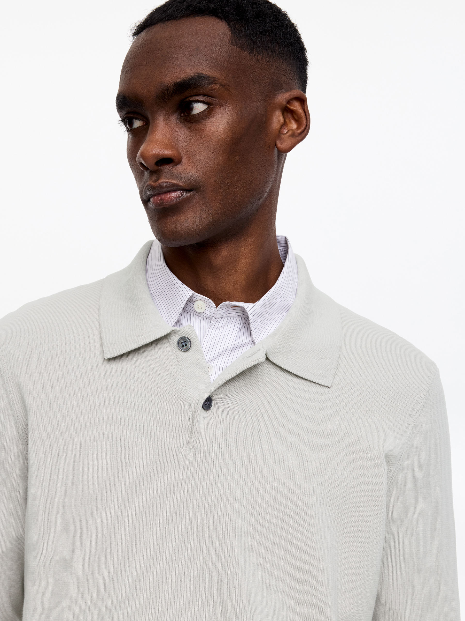 Polo de algodón - Topo claro - Corte estándar - Men - StillMedia/Lookbook - 4