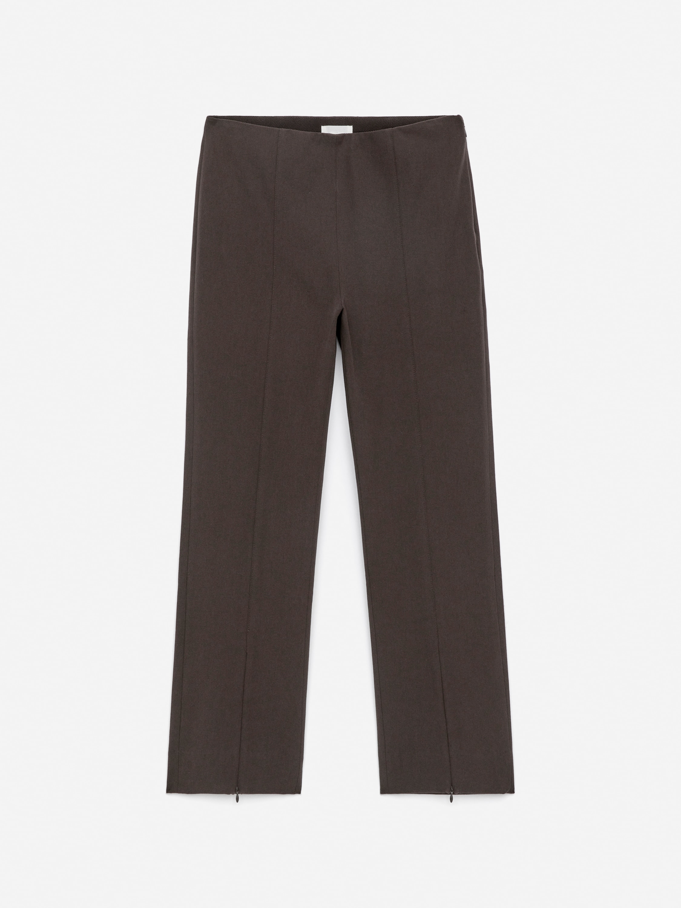 Pantaloni slim - Marrone/Nero