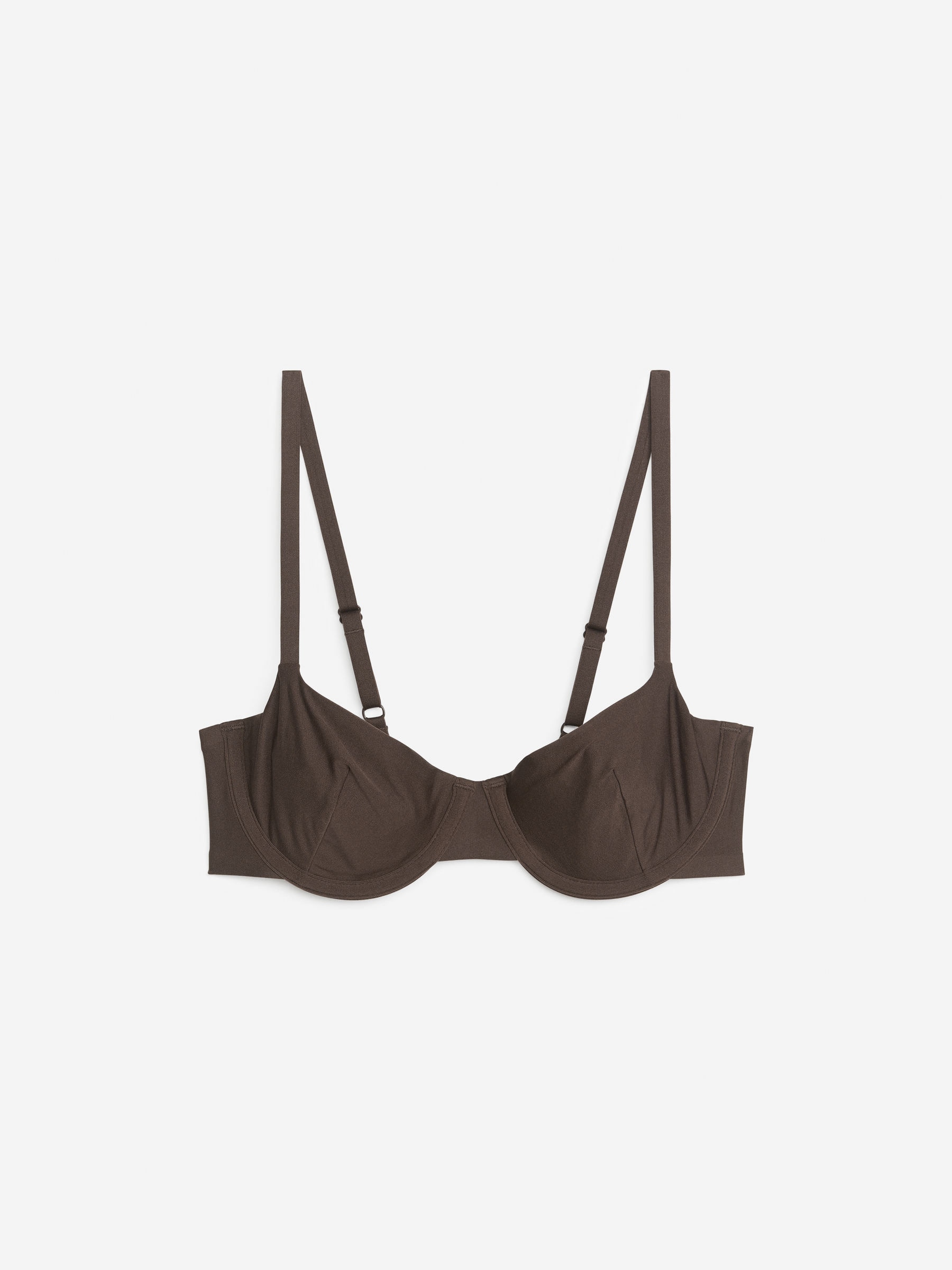 Balconette Bra-Brown-8159