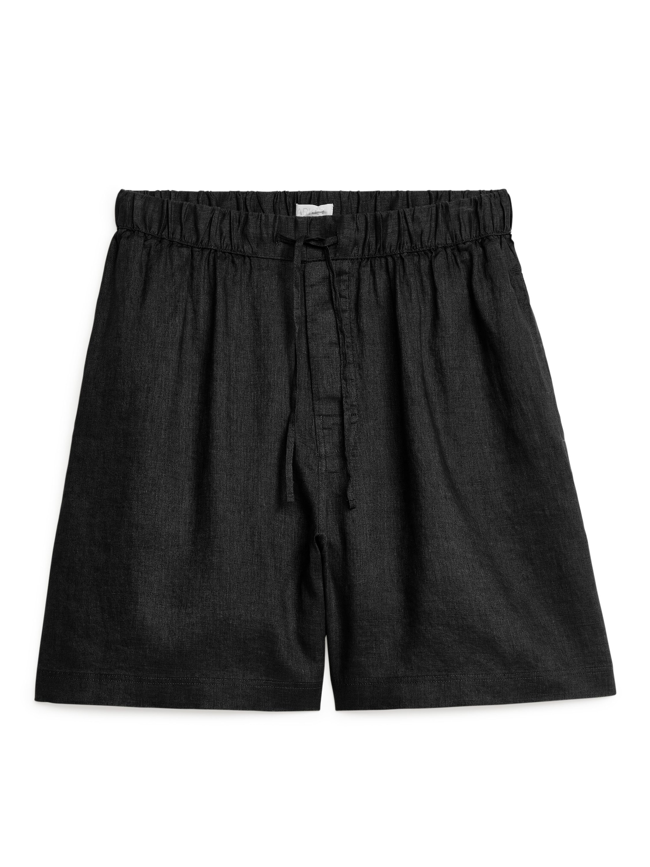 Grösseres Bild ansehen: Leinen-Shorts - Schwarz - HERREN | H&M CH 1