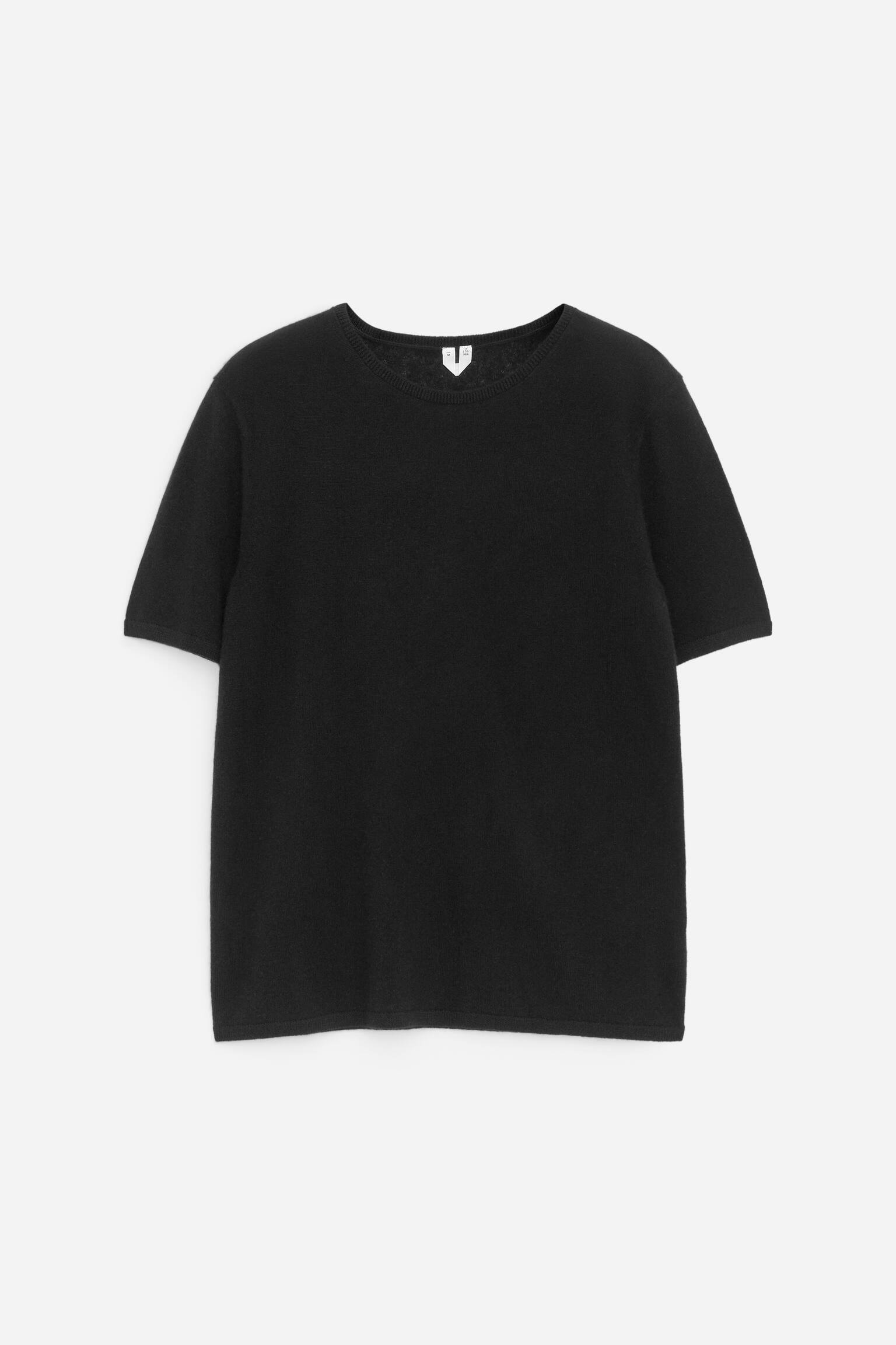 Maglia in puro cashmere - Nero/Grigio - 2