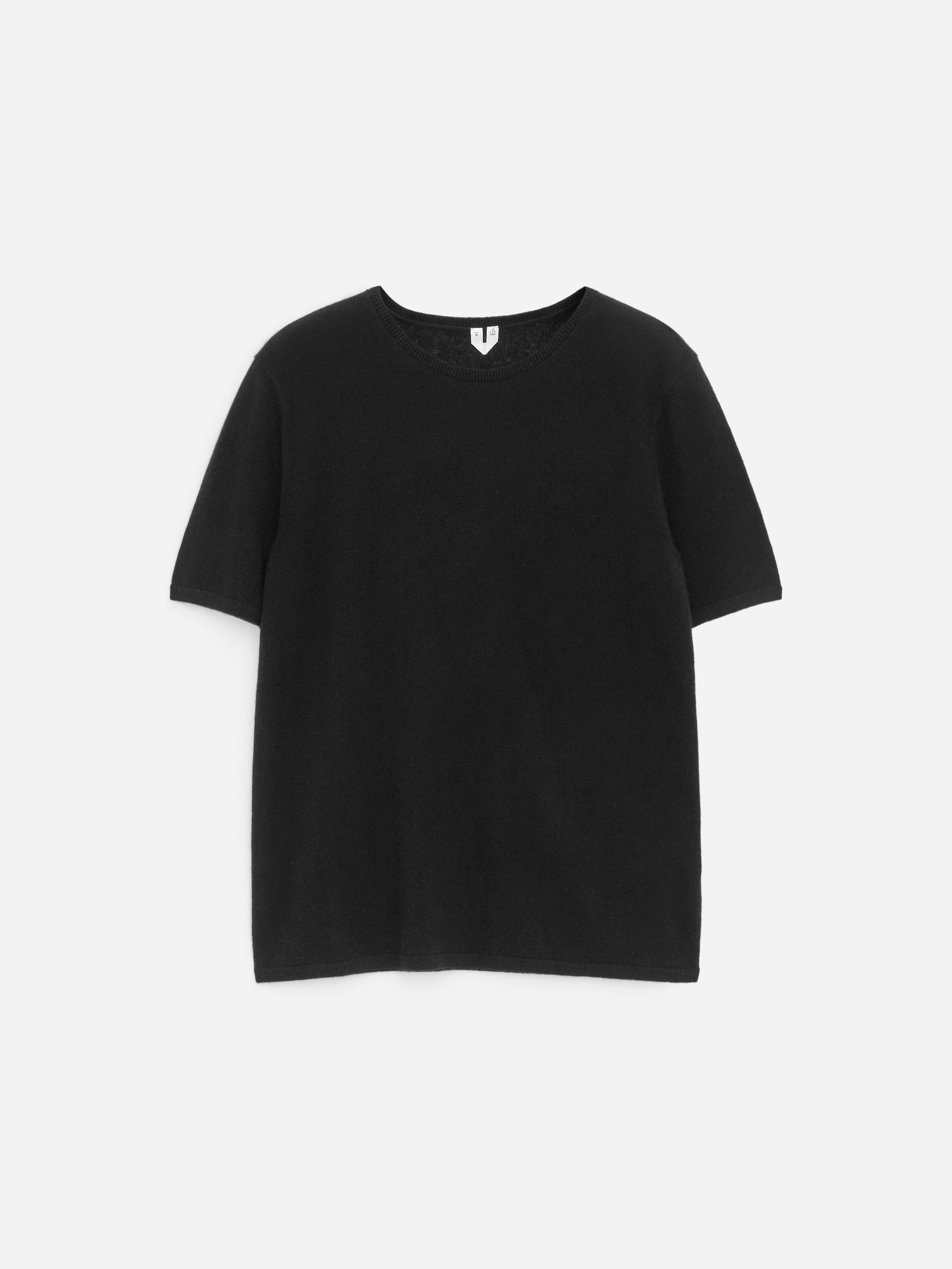 Pure Cashmere Top-Black-17974