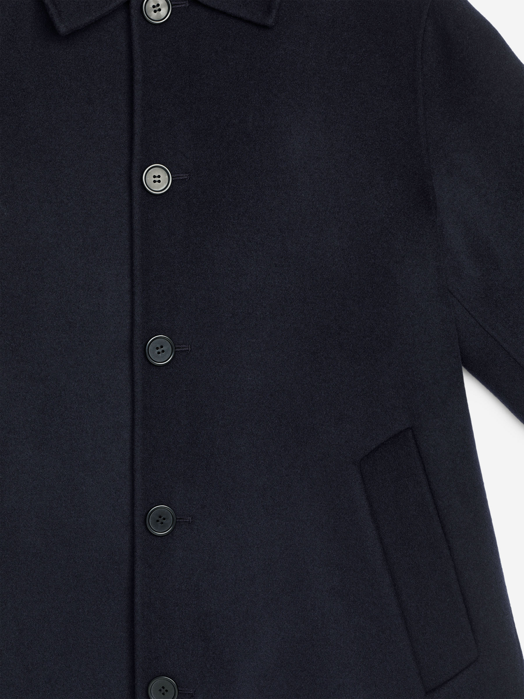 Doppeltuchmantel aus Wollmix - Dunkelblau - Regular Fit - Herren - StillMedia/DescriptiveDetail - 18