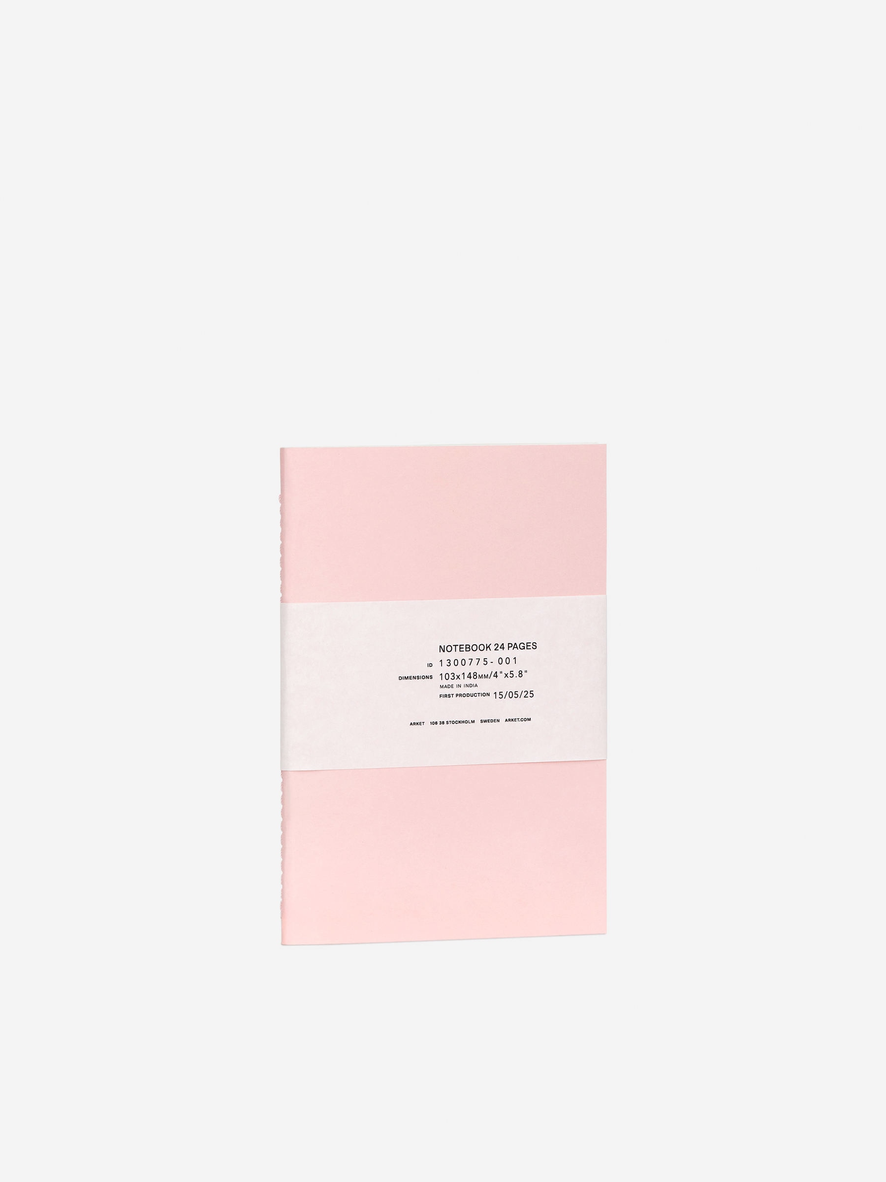 Notebook A6-#EEC2BC-16639