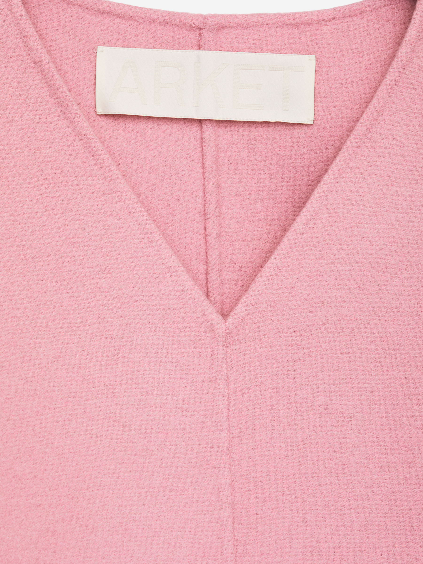 Oberteil aus Doublé-Wollmischung - Rosa - Regular Fit - Damen - StillMedia/DescriptiveDetail - 1