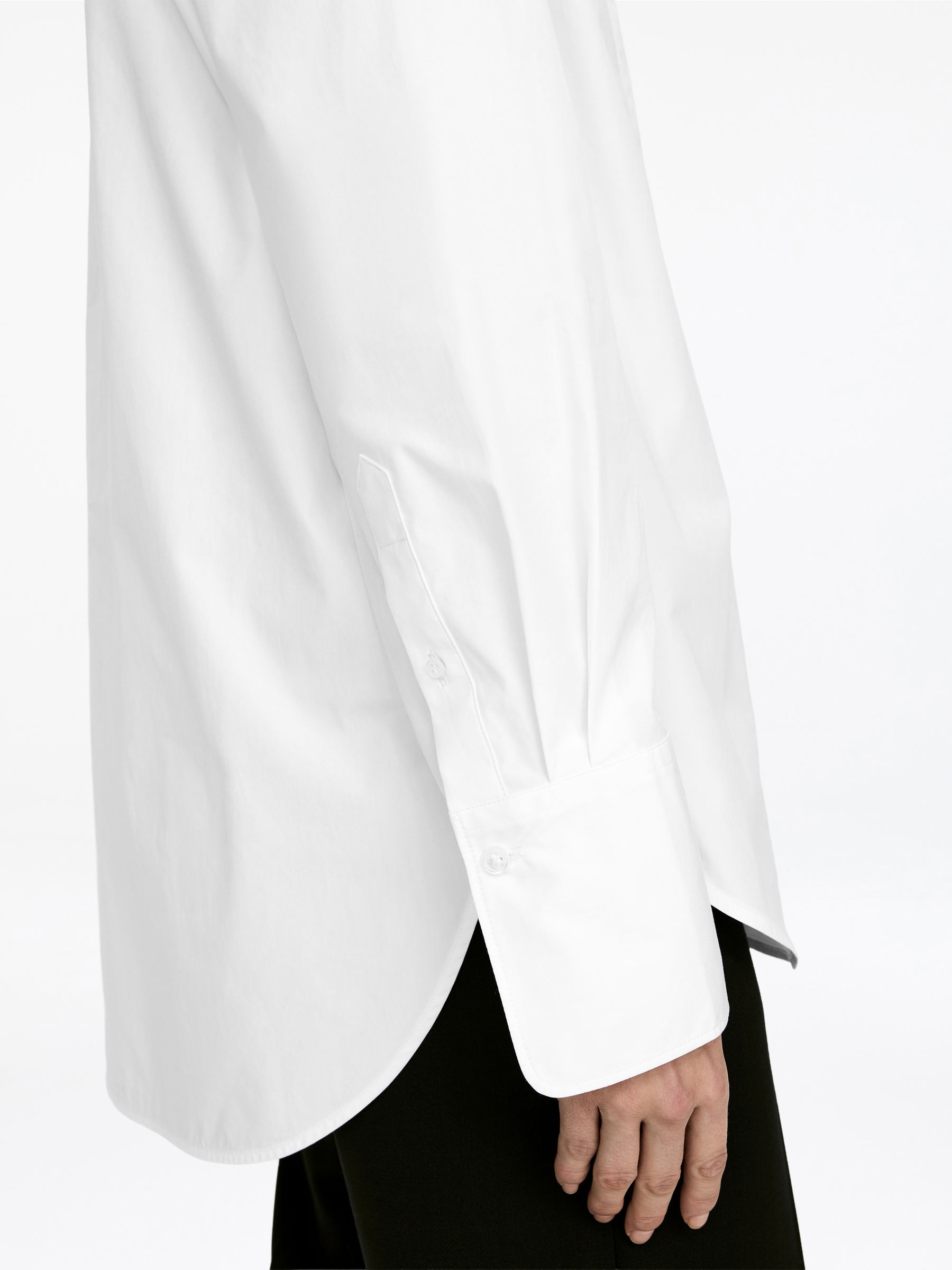 Tuxedo Shirt - White - Regular fit - Women - StillMedia/Lookbook - 3