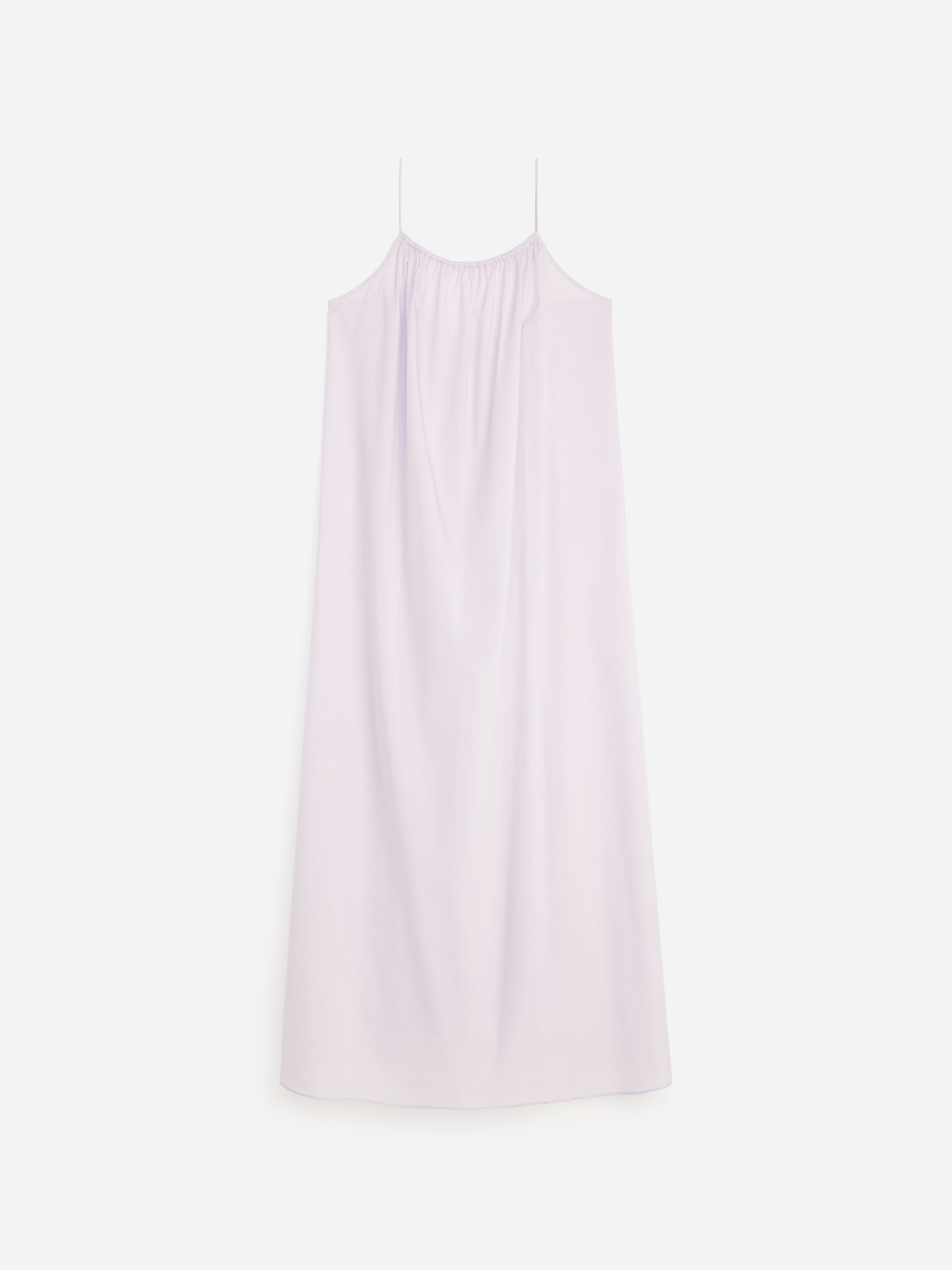 Vestido de playa de algodón y lyocell - Rosa empolvado - Corte holgado - Women - StillMedia/DescriptiveStillLife - 1