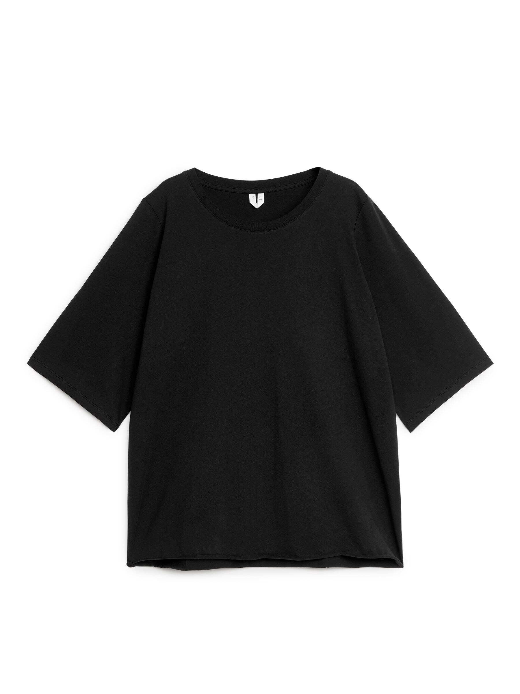 Pyjamahemd aus Baumwolle - Schwarz - Relaxed Fit - Damen - StillMedia/DescriptiveStillLife - 1