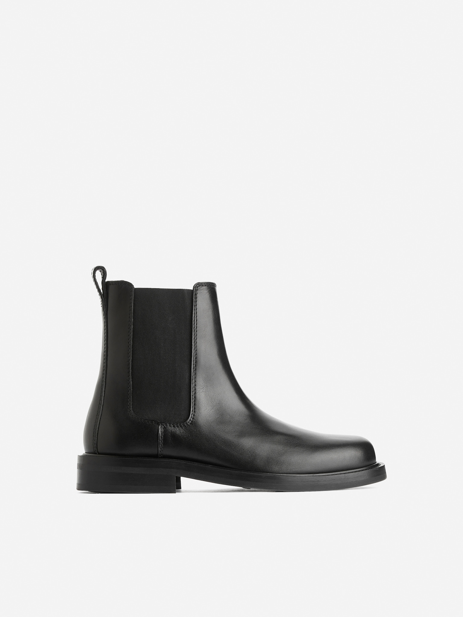 Botas Chelsea de piel - Negro - 2