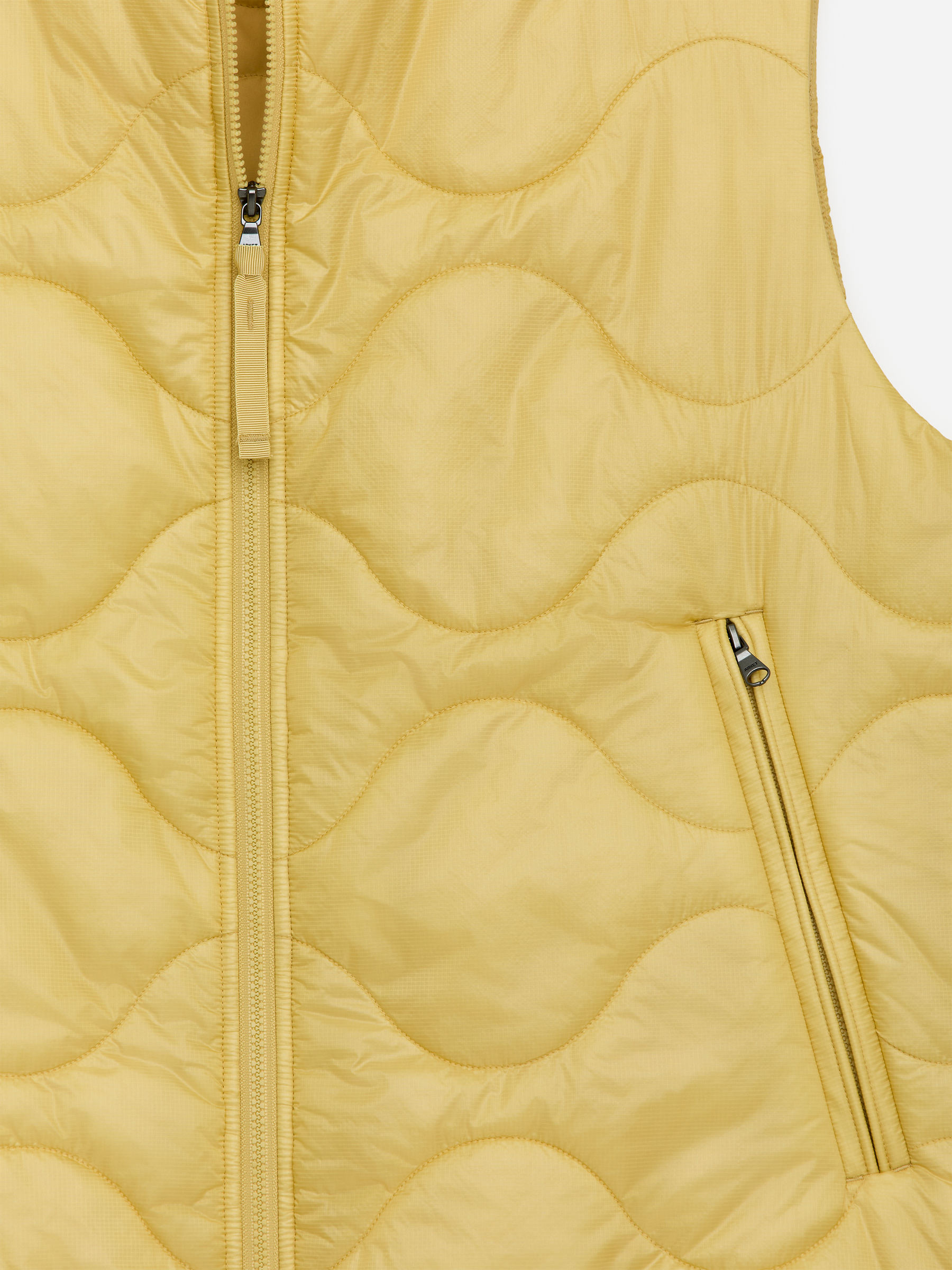Padded Vest - Yellow - Regular fit - Men - StillMedia/DescriptiveDetail - 1