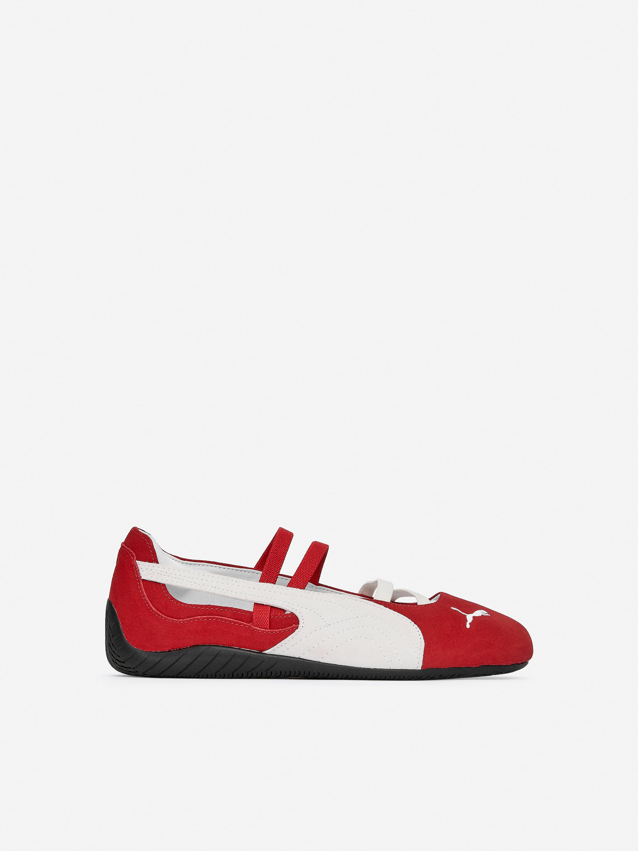 Puma Speedcat Suede Ballet Flats - Red - Women - StillMedia/DescriptiveStillLife - 4