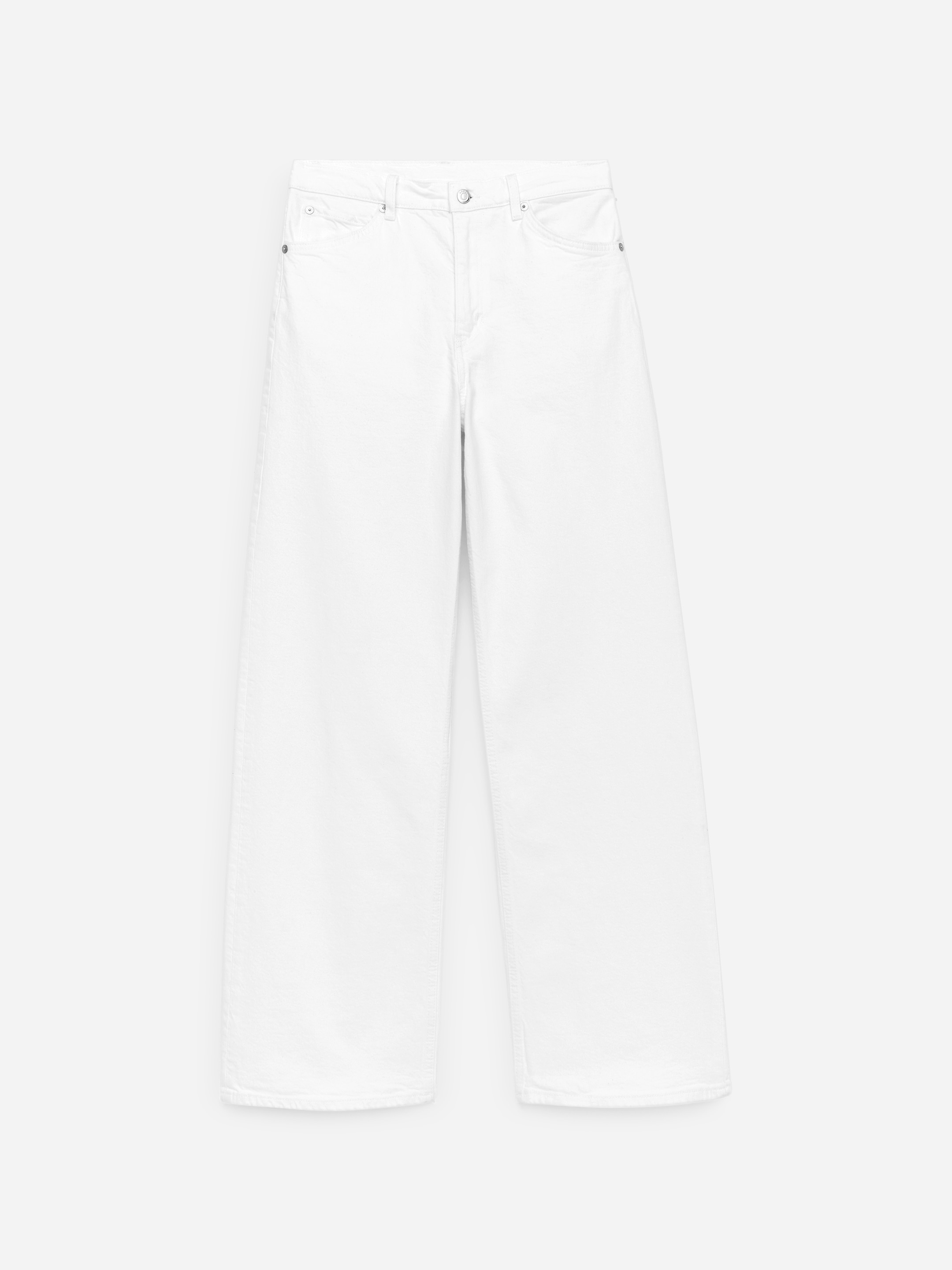LUPINE Flared Jeans-#F4F3E9-14757