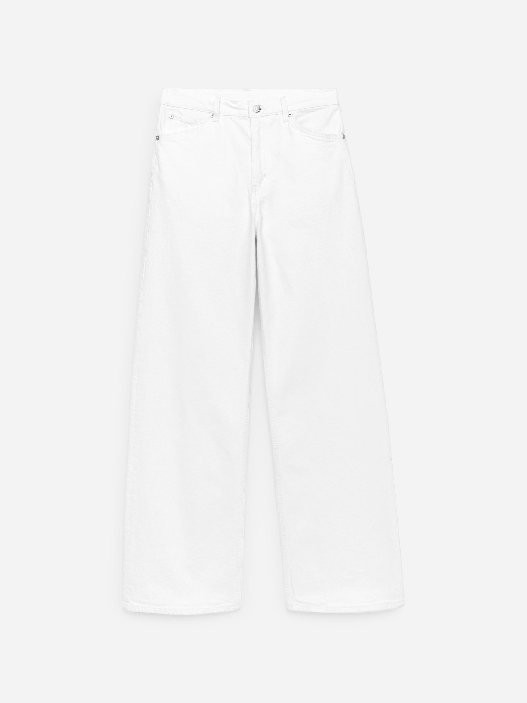 LUPINE Flared Jeans-#F4F3E9-14757