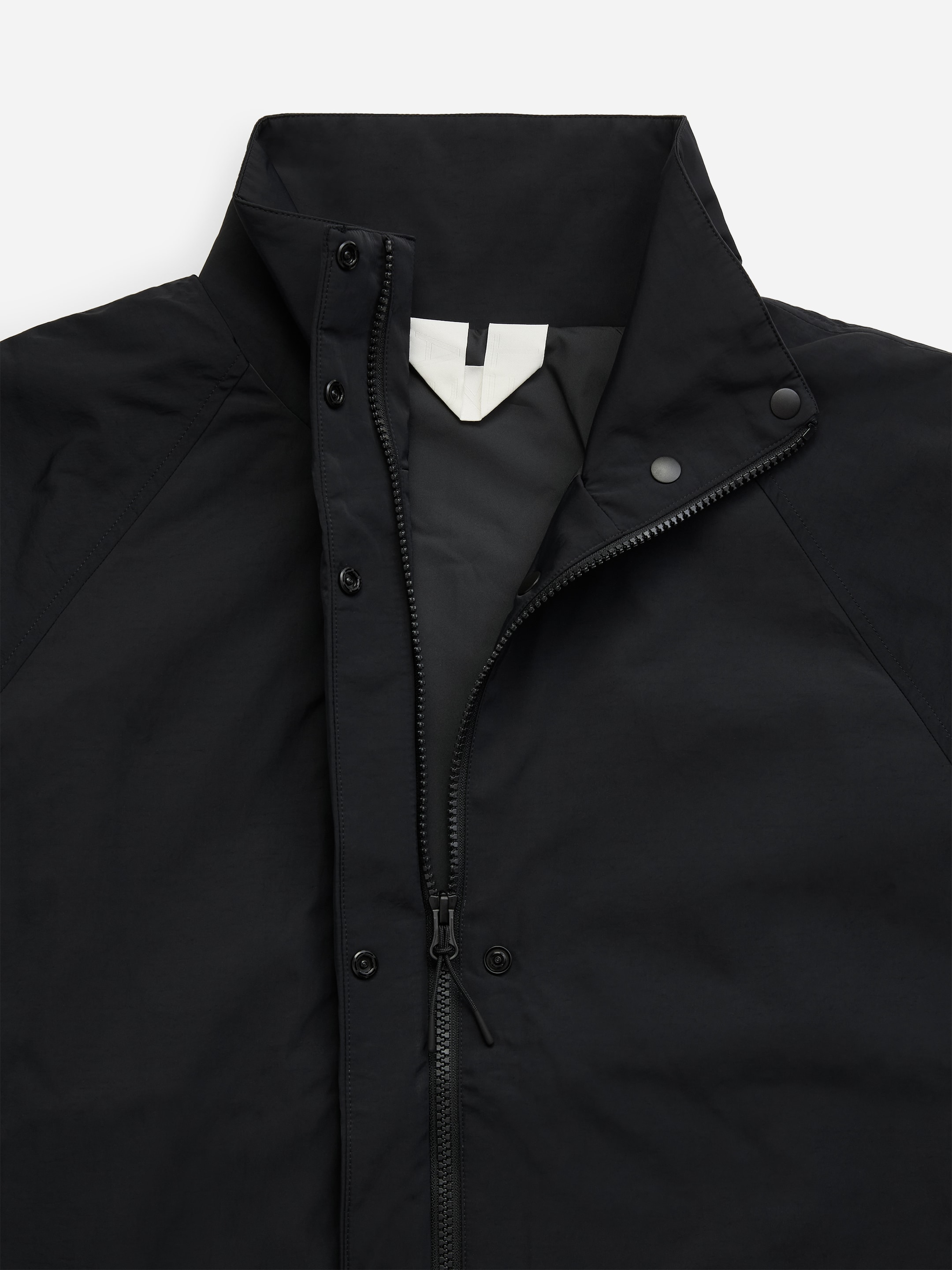Padded Windbreaker Jacket - Black - Regular fit - women - StillMedia/DescriptiveStillLife - 2