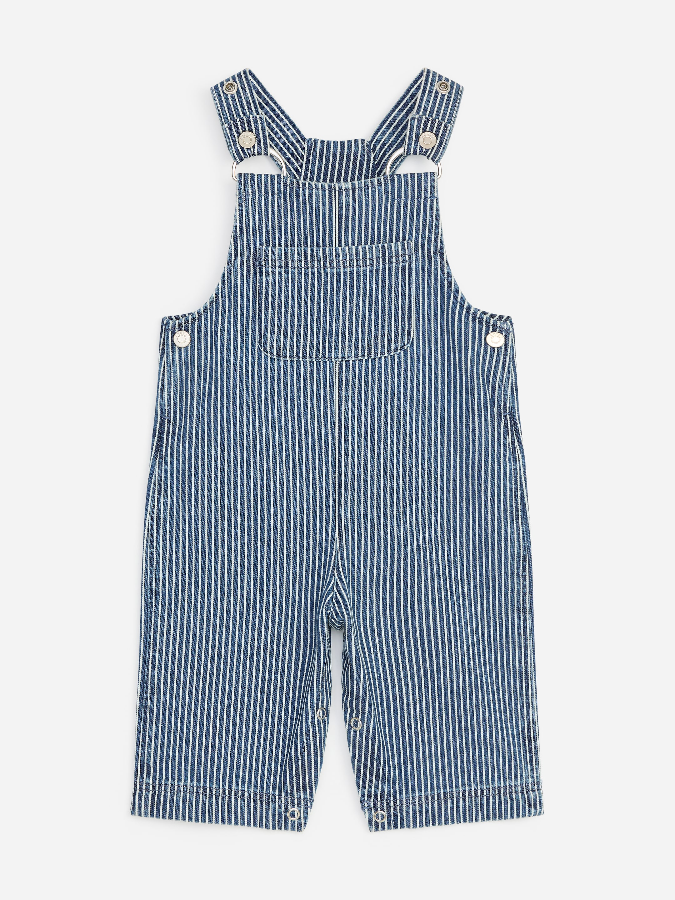 Dungaree Trousers-Blue-19848