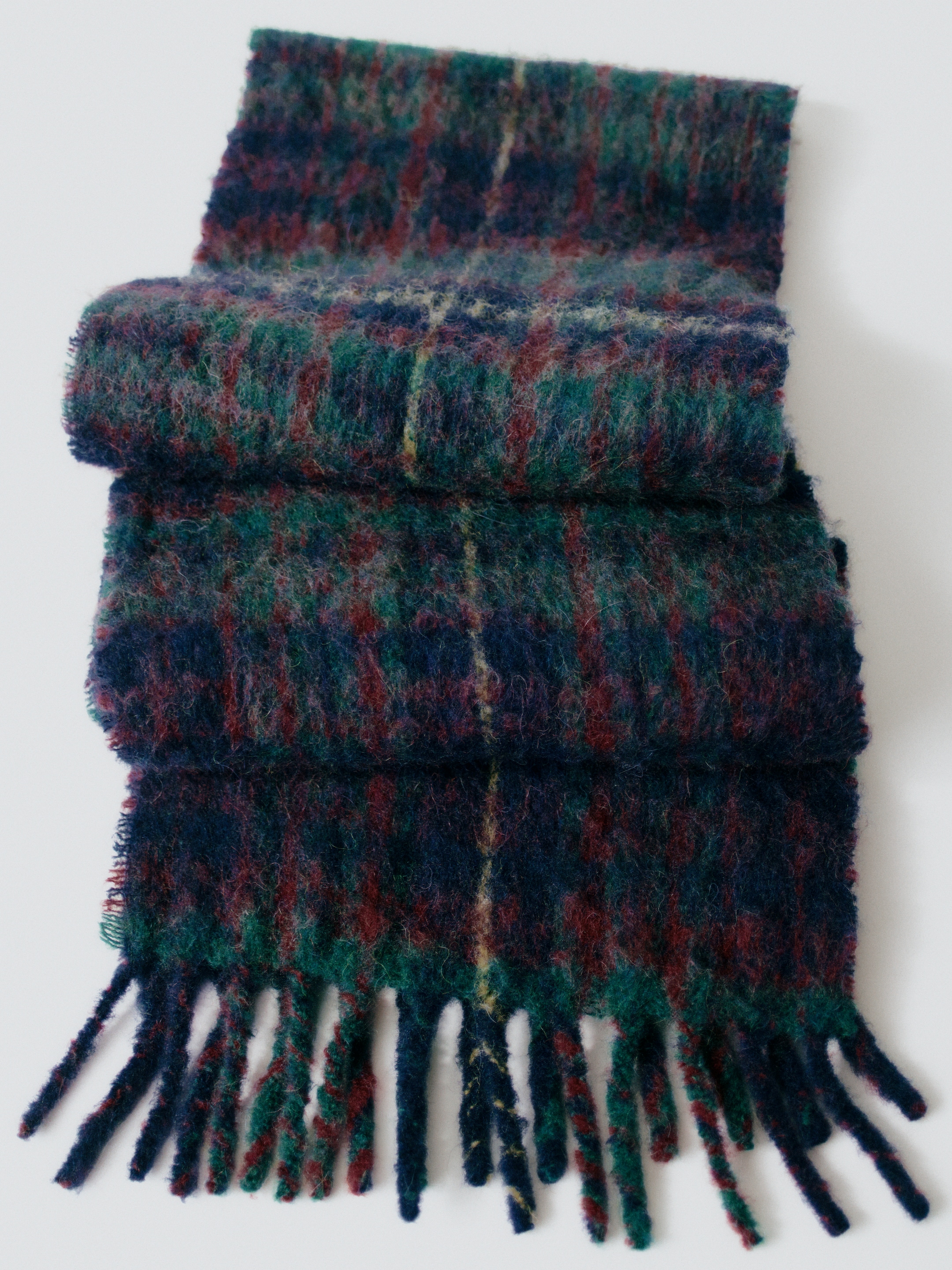Schal aus Alpakawollmischung-Blue-20957