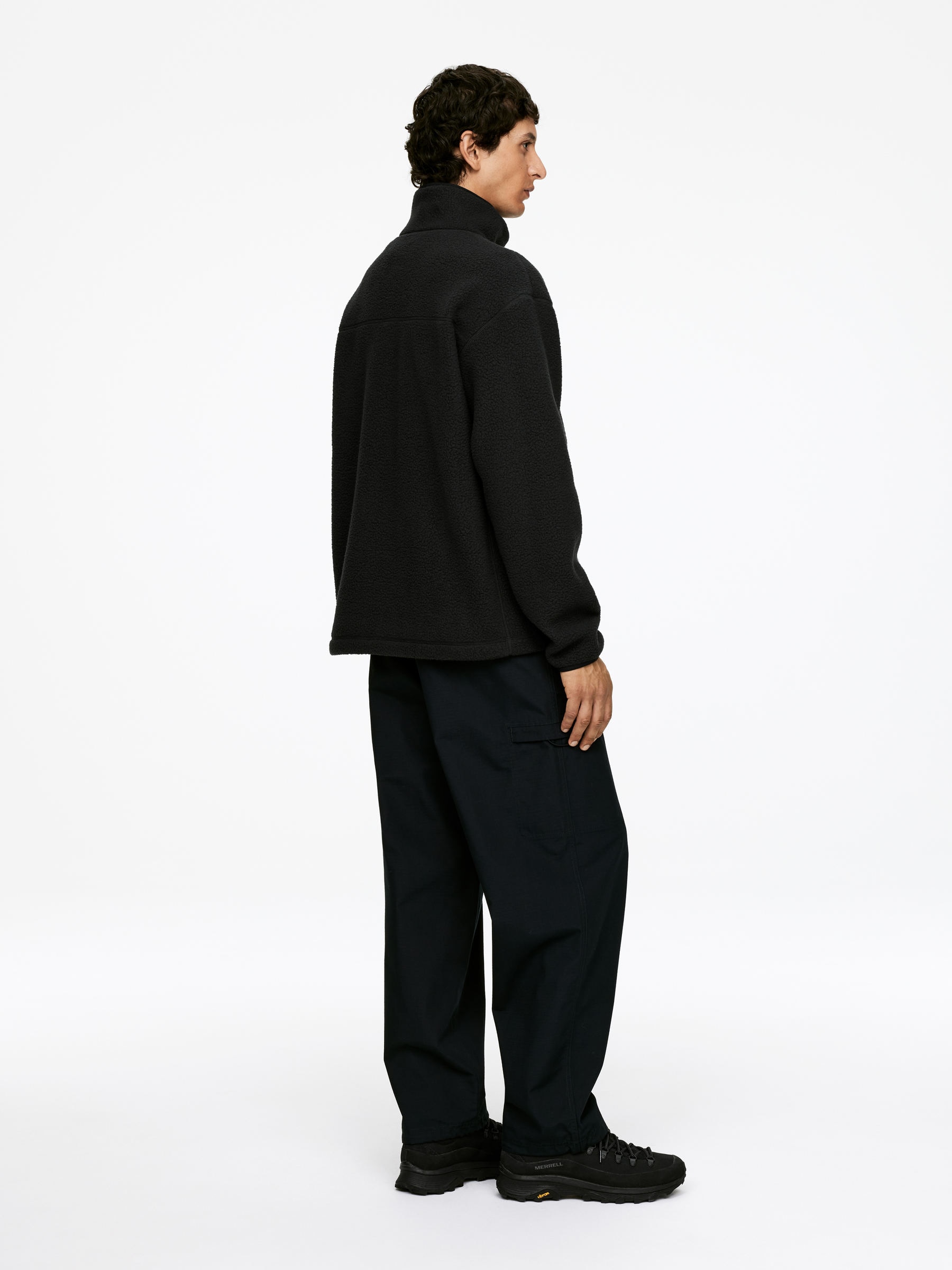 Fleece Jacket - Dark Blue - Regular fit - Men - StillMedia/Lookbook - 6