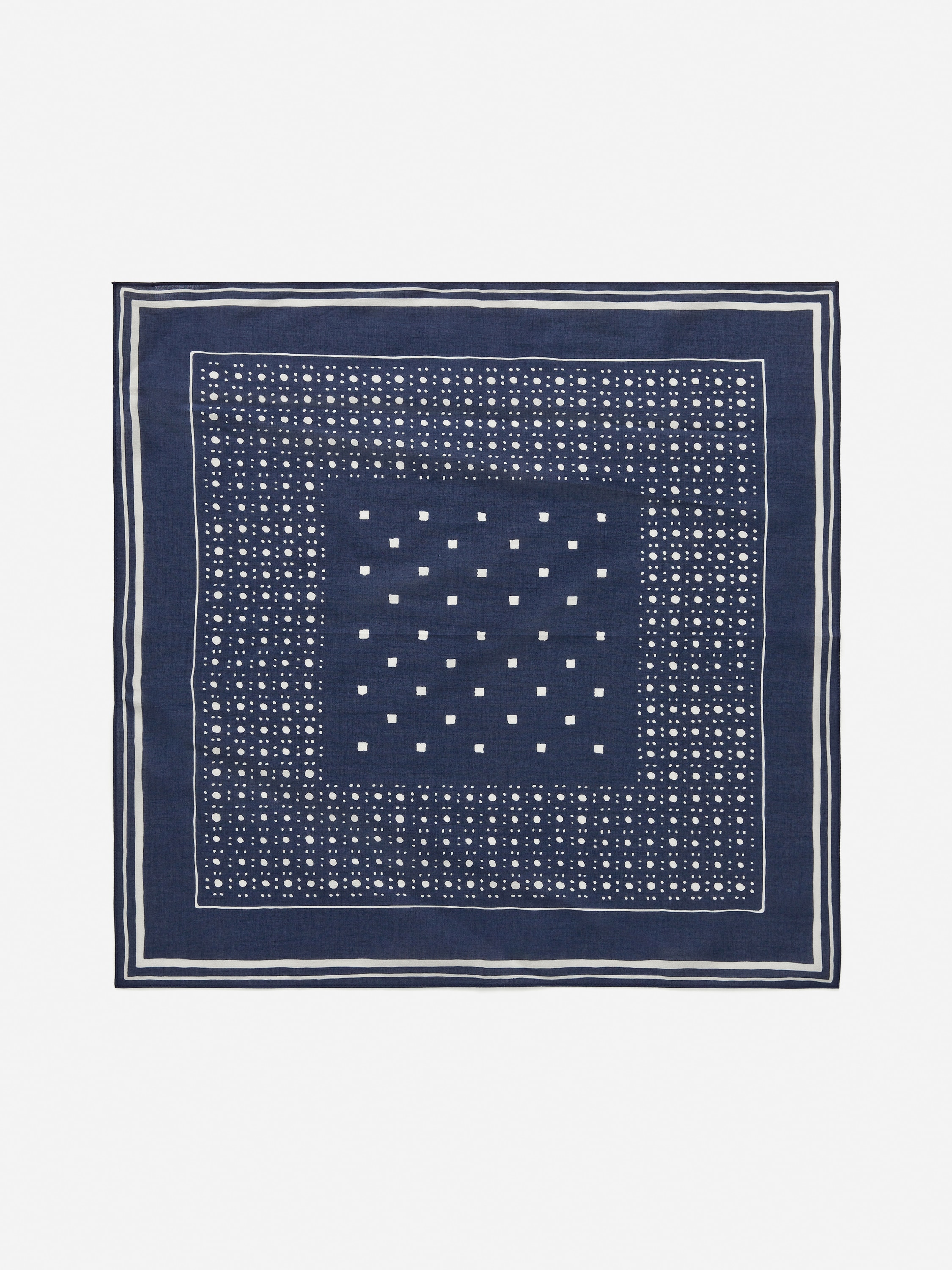 Printtihuivi - Sininen