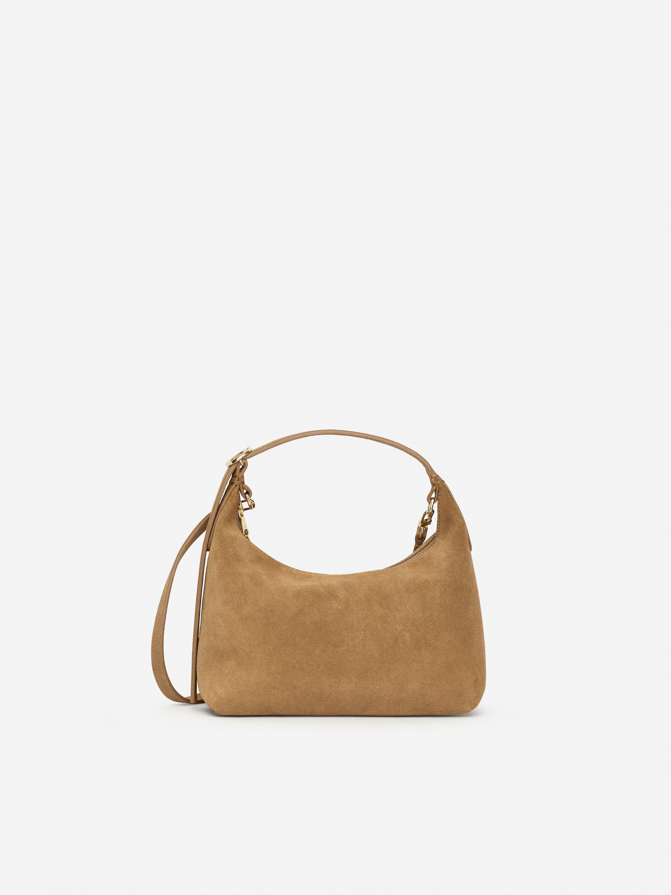 Sac en daim - Beige/Marron/Vert kaki/Marron