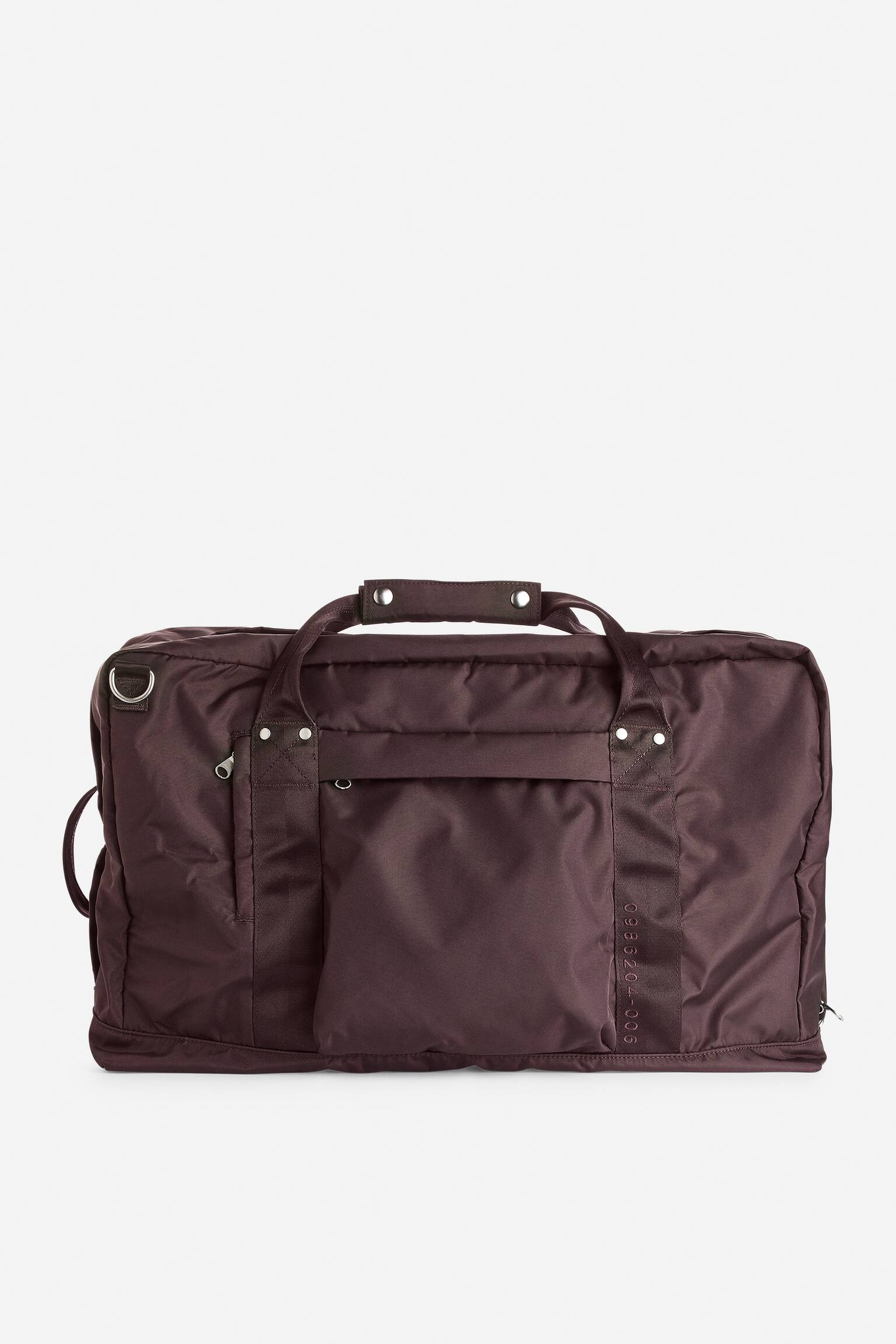 3-in-1 reistas voor 72 uur-Plum - 2