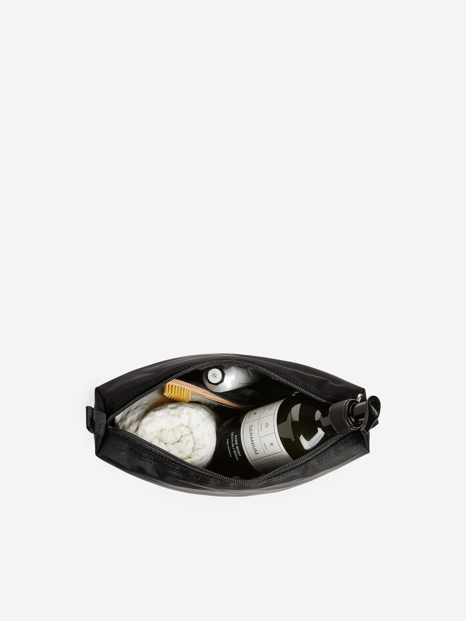 Toiletry Bag - Black - 5