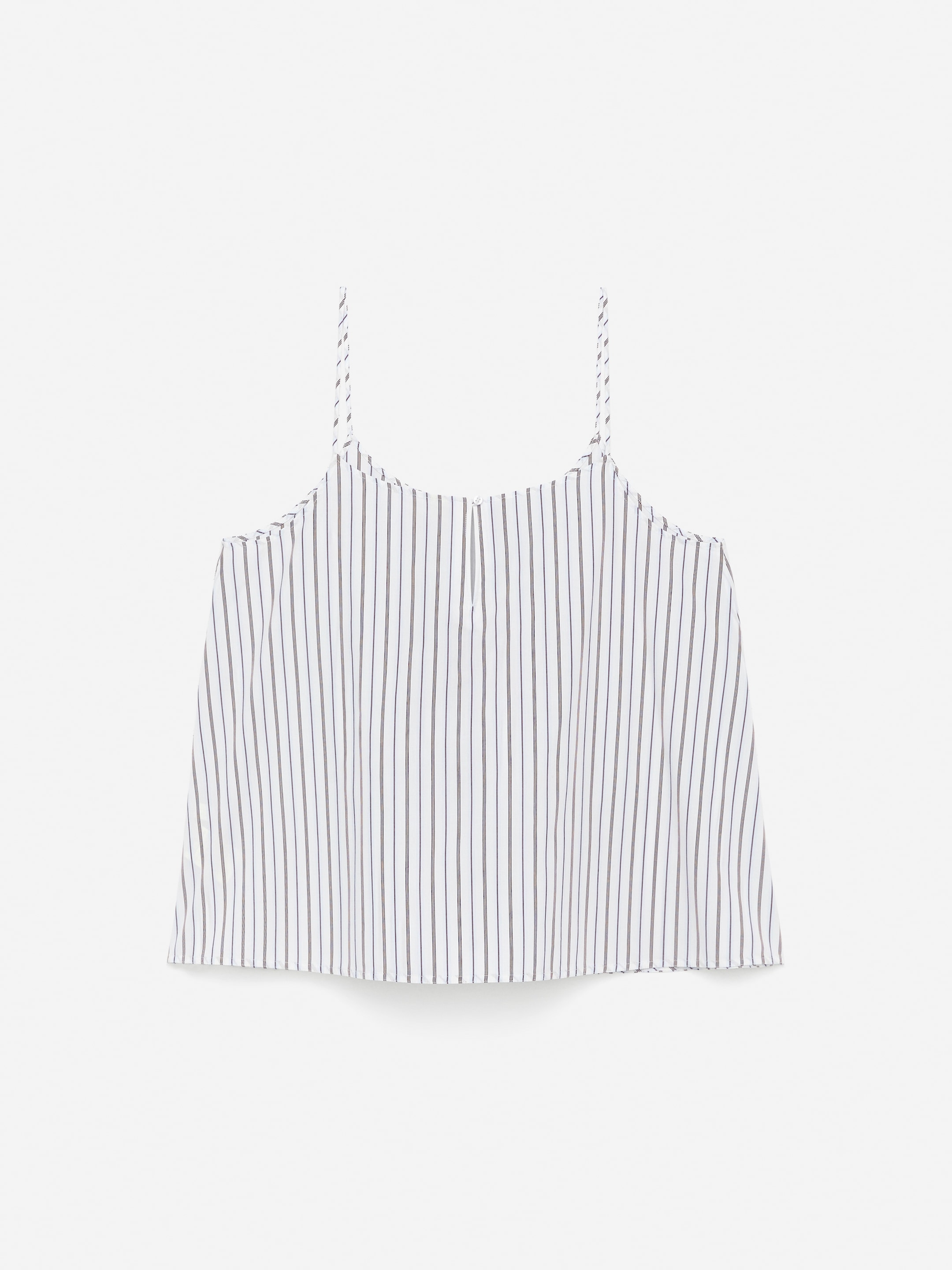Visualizza immagine più grande: Top con spalline in cotone - Bianco/Multicolore - DONNA | H&M IT 2