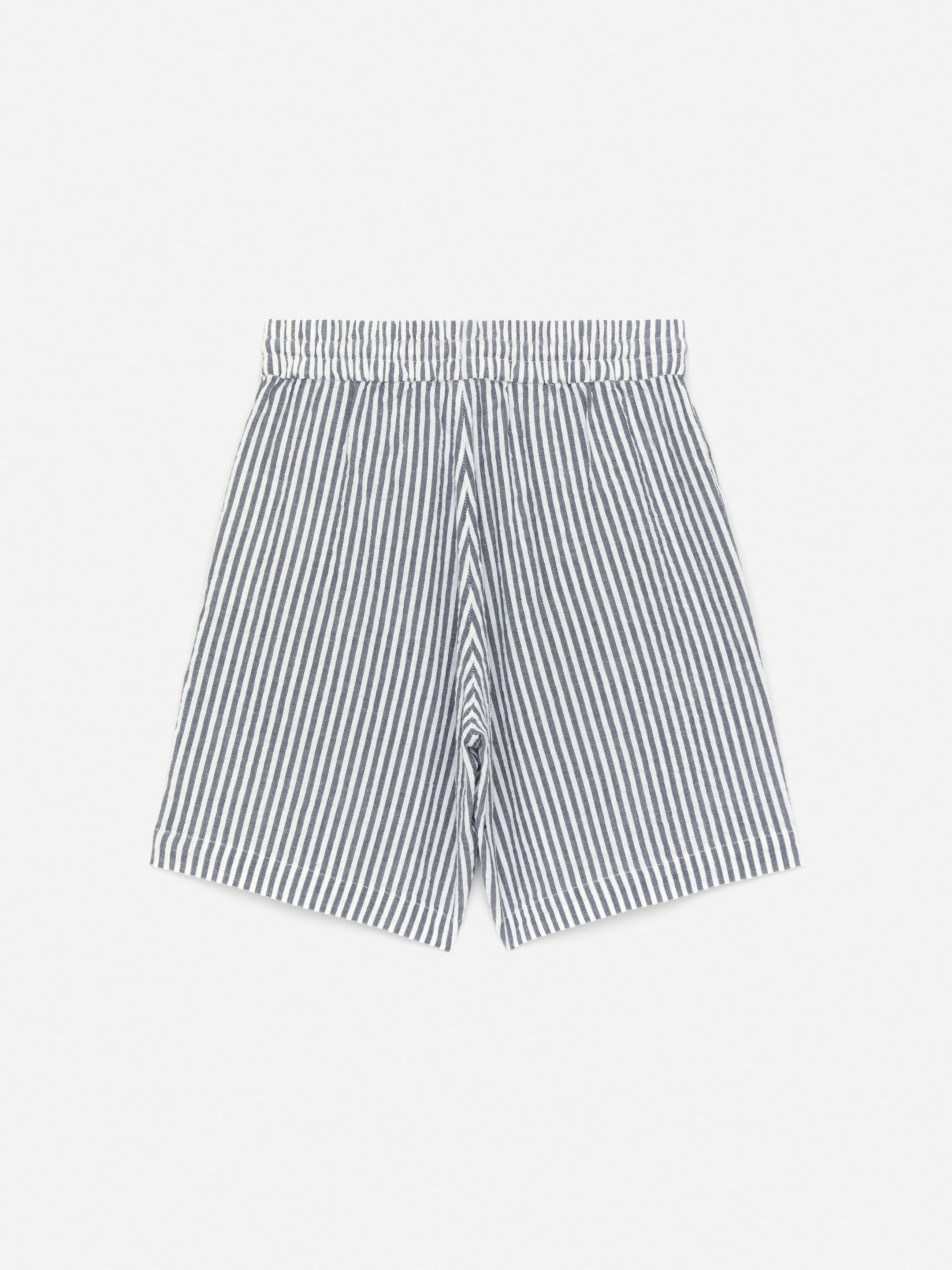 Zobrazit větší obrázek: Kraťasy Seersucker - Modrá/Bílá - DĚTI | H&M CZ 2